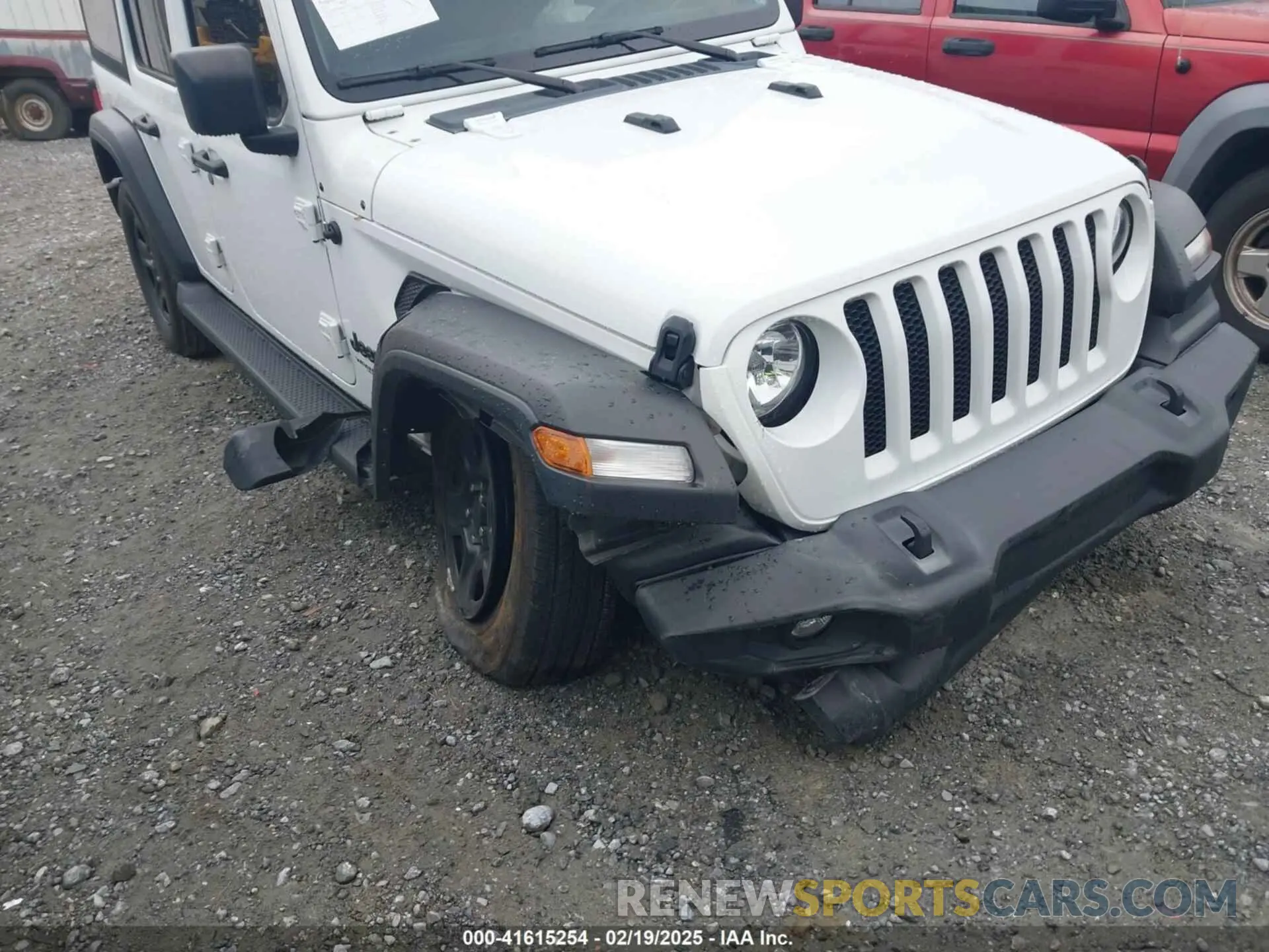 6 Photograph of a damaged car 1C4HJXDN1NW175134 JEEP WRANGLER UNLIMITED 2022