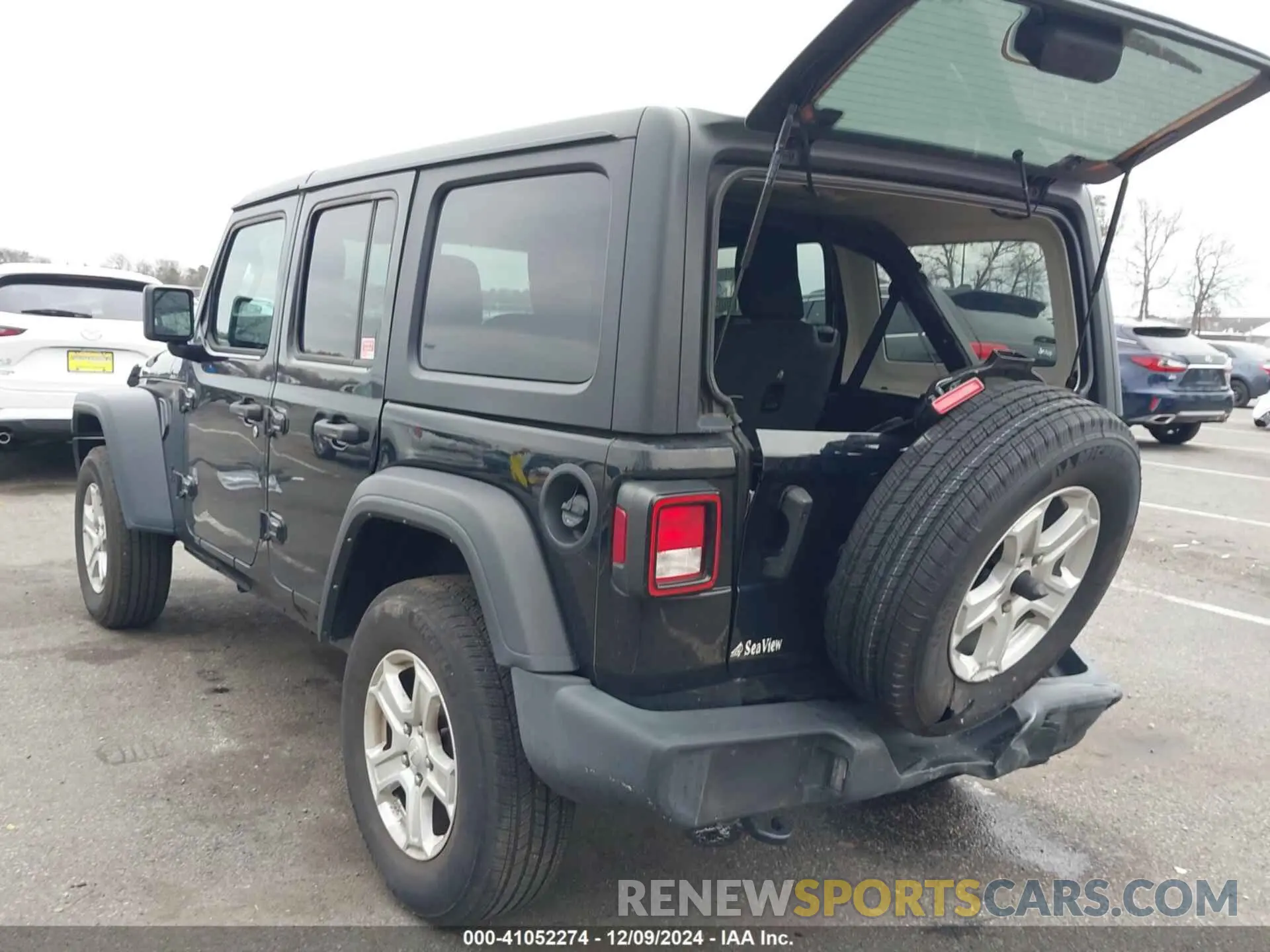 3 Фотография поврежденного автомобиля 1C4HJXDN3NW132771 JEEP WRANGLER UNLIMITED 2022
