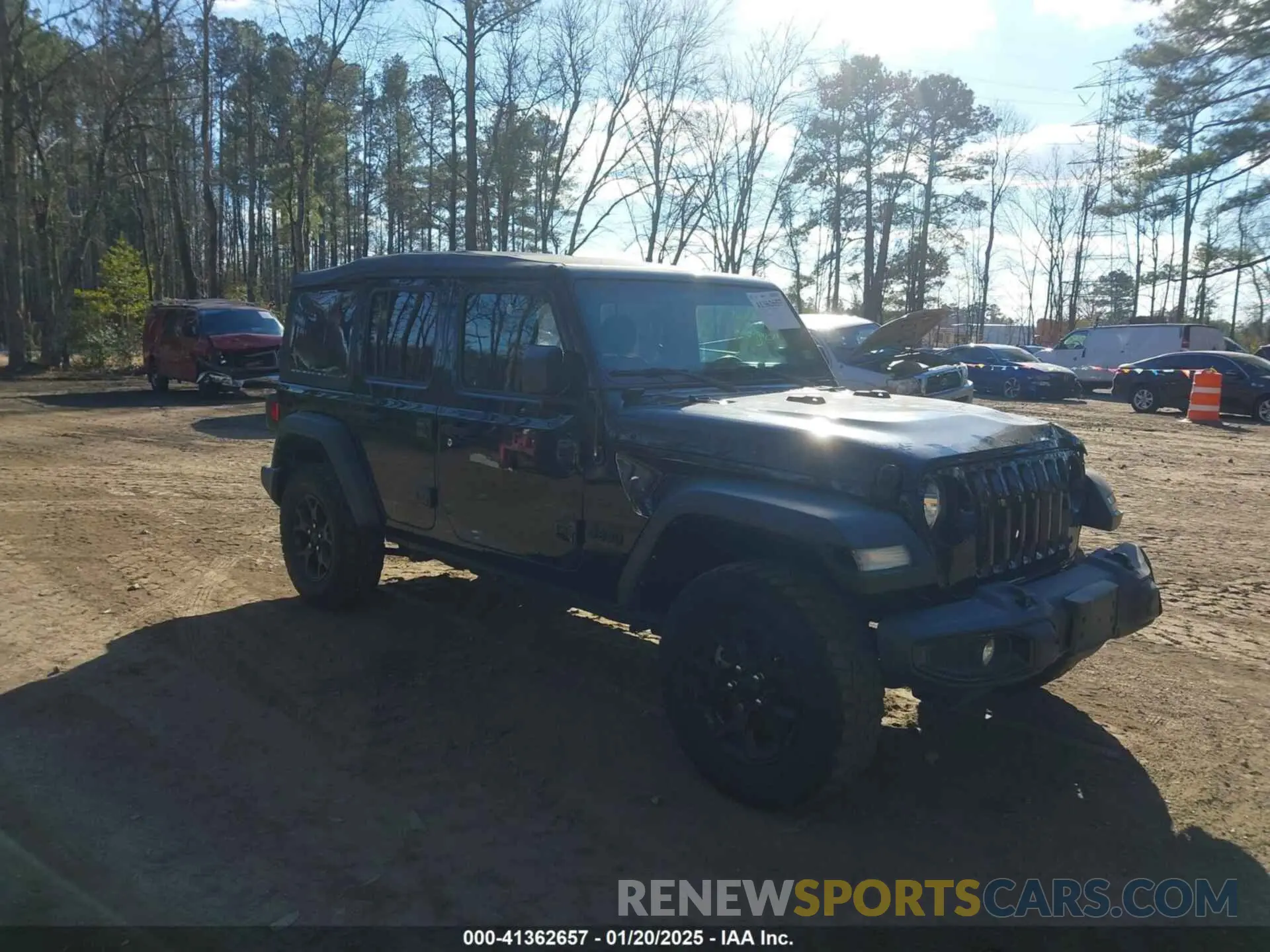1 Фотография поврежденного автомобиля 1C4HJXDN6NW132859 JEEP WRANGLER UNLIMITED 2022