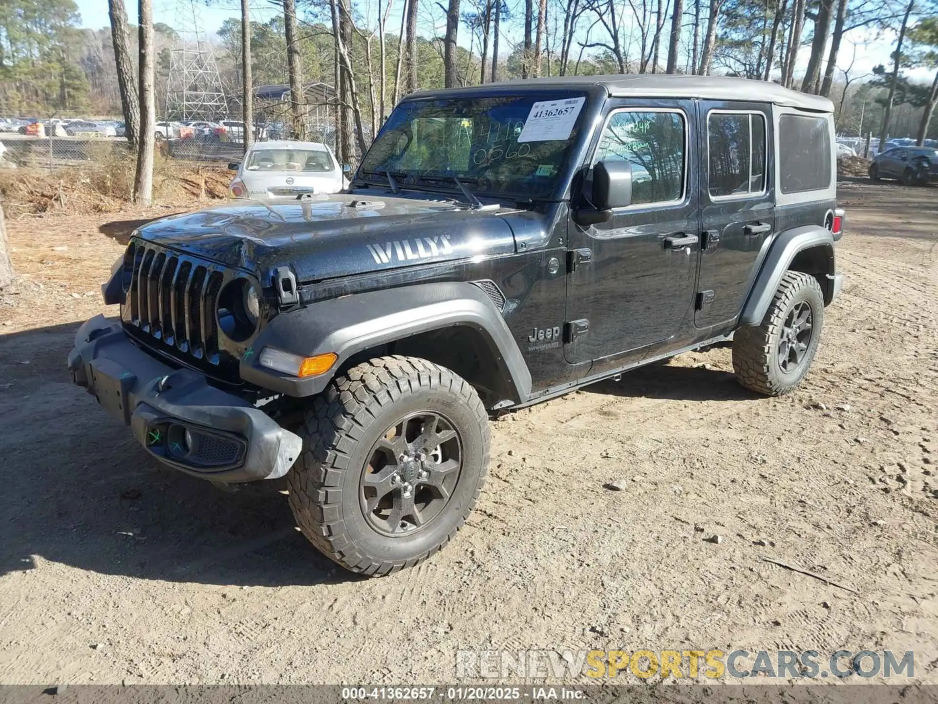 2 Фотография поврежденного автомобиля 1C4HJXDN6NW132859 JEEP WRANGLER UNLIMITED 2022