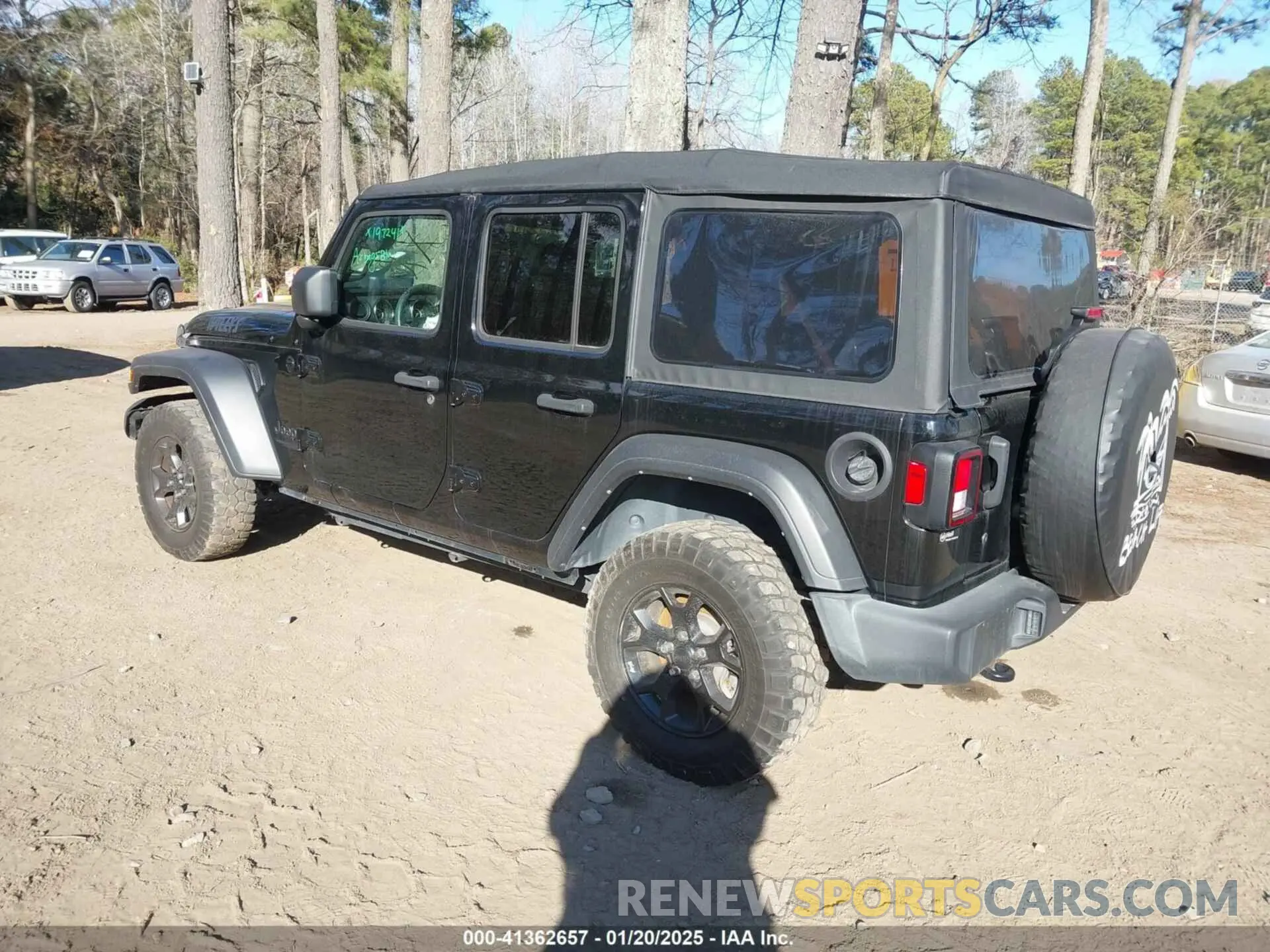 3 Фотография поврежденного автомобиля 1C4HJXDN6NW132859 JEEP WRANGLER UNLIMITED 2022
