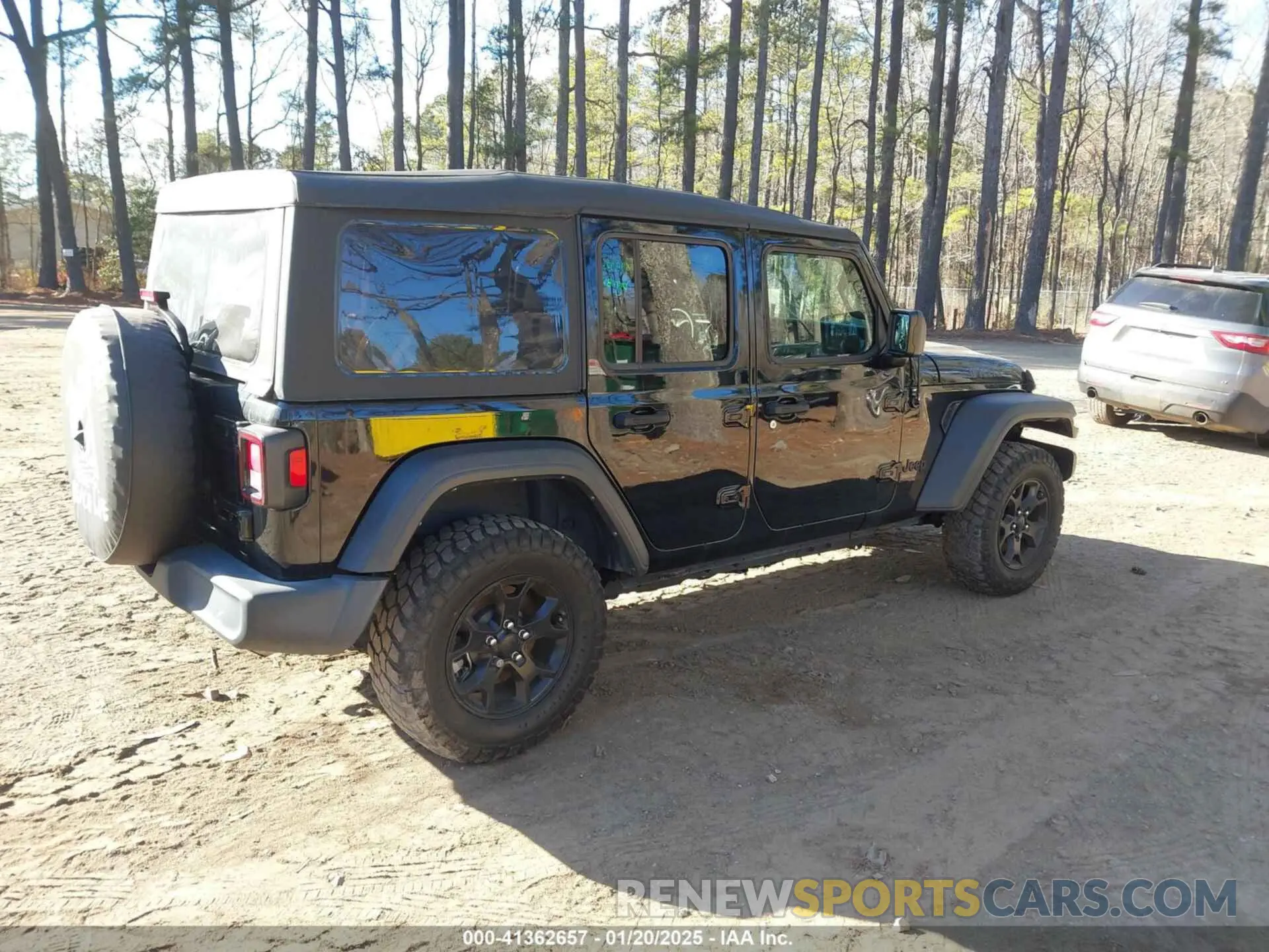 4 Фотография поврежденного автомобиля 1C4HJXDN6NW132859 JEEP WRANGLER UNLIMITED 2022