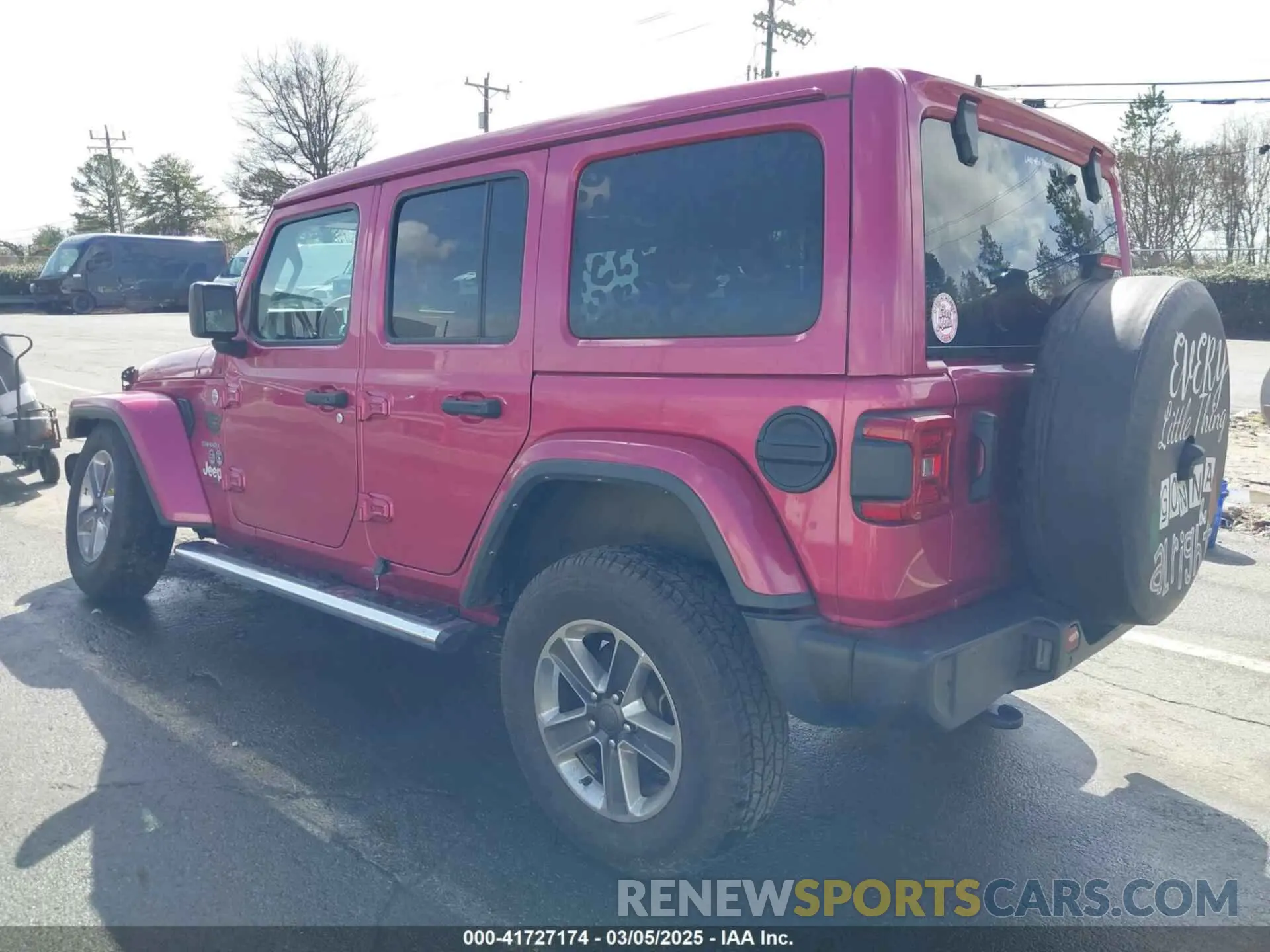 3 Photograph of a damaged car 1C4HJXEG5NW109153 JEEP WRANGLER UNLIMITED 2022