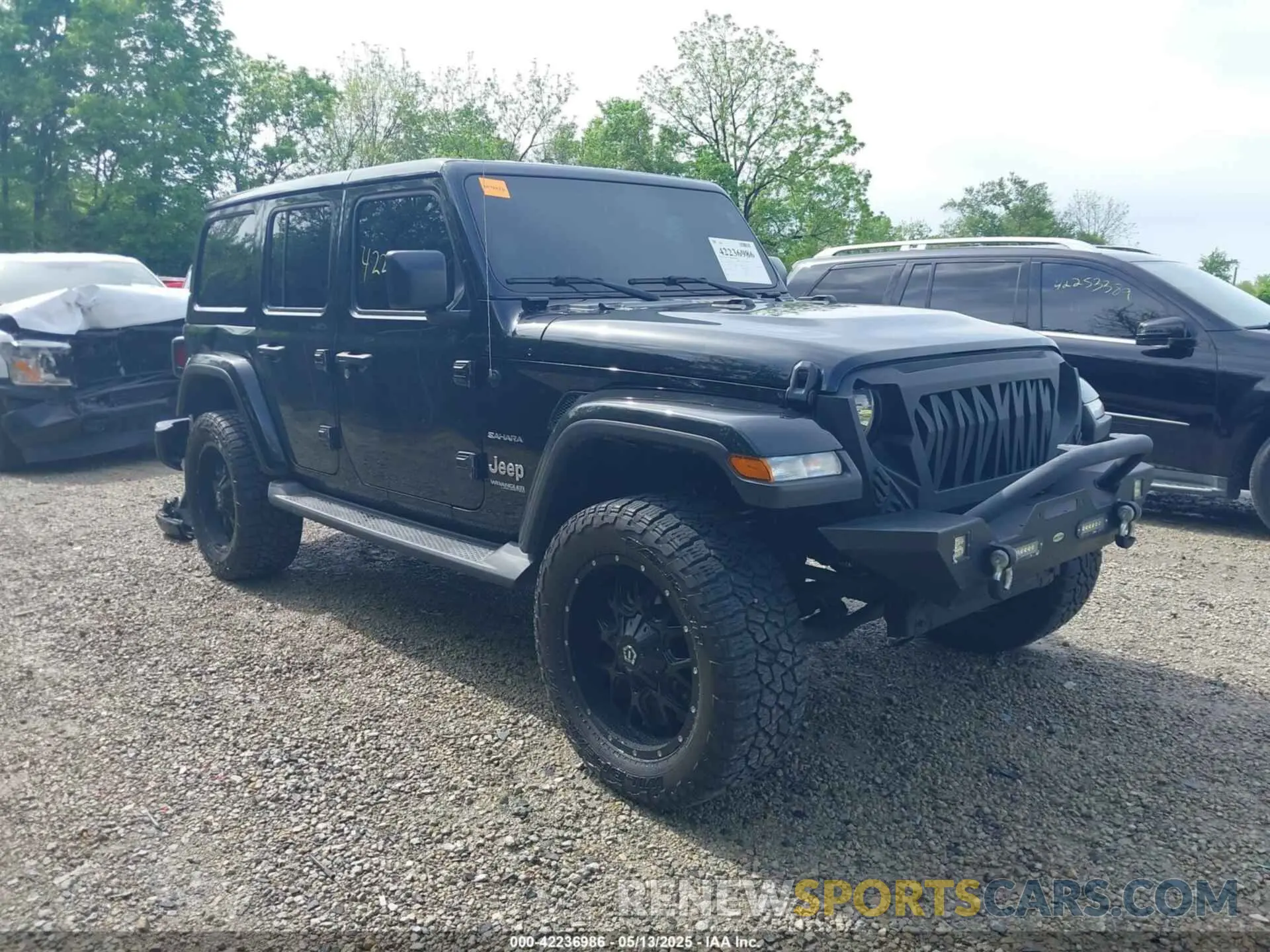 1 Фотография поврежденного автомобиля 1C4HJXEG6NW195167 JEEP WRANGLER UNLIMITED 2022