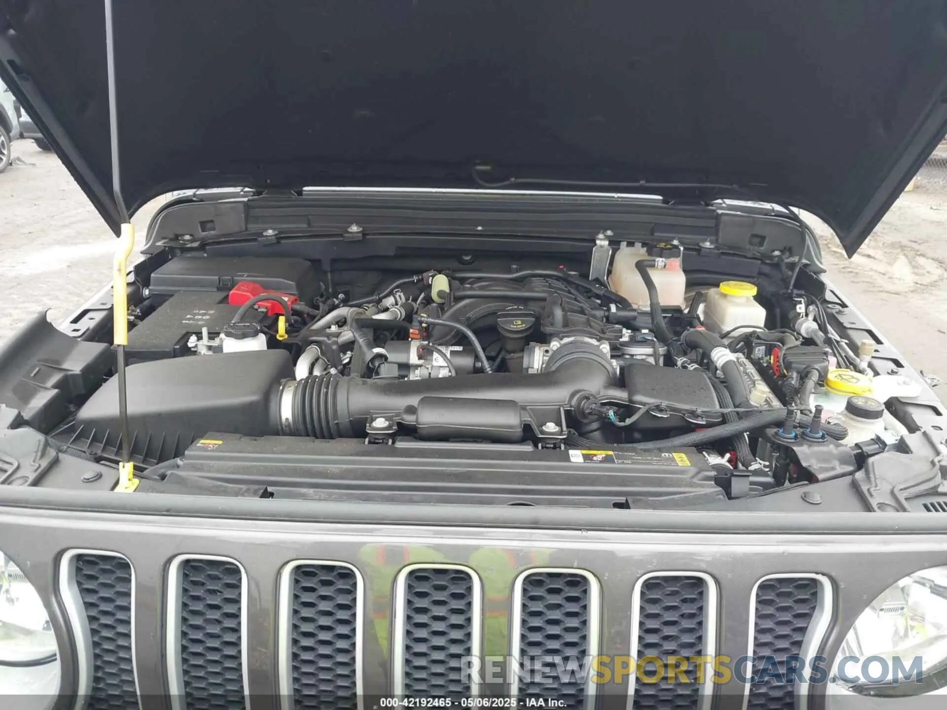 10 Фотография поврежденного автомобиля 1C4HJXEG6NW267825 JEEP WRANGLER UNLIMITED 2022