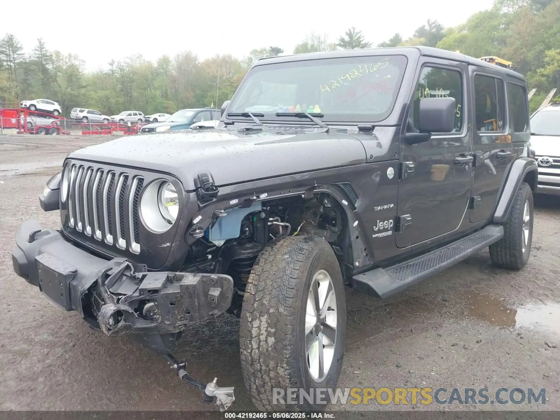 2 Фотография поврежденного автомобиля 1C4HJXEG6NW267825 JEEP WRANGLER UNLIMITED 2022