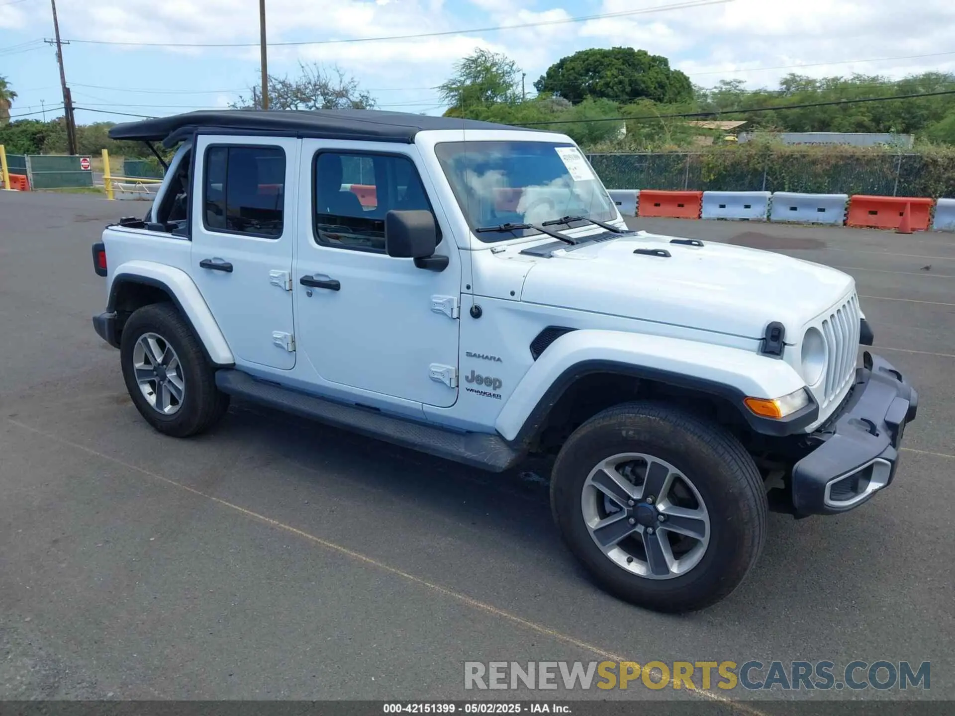 1 Photograph of a damaged car 1C4HJXEN0NW151017 JEEP WRANGLER UNLIMITED 2022