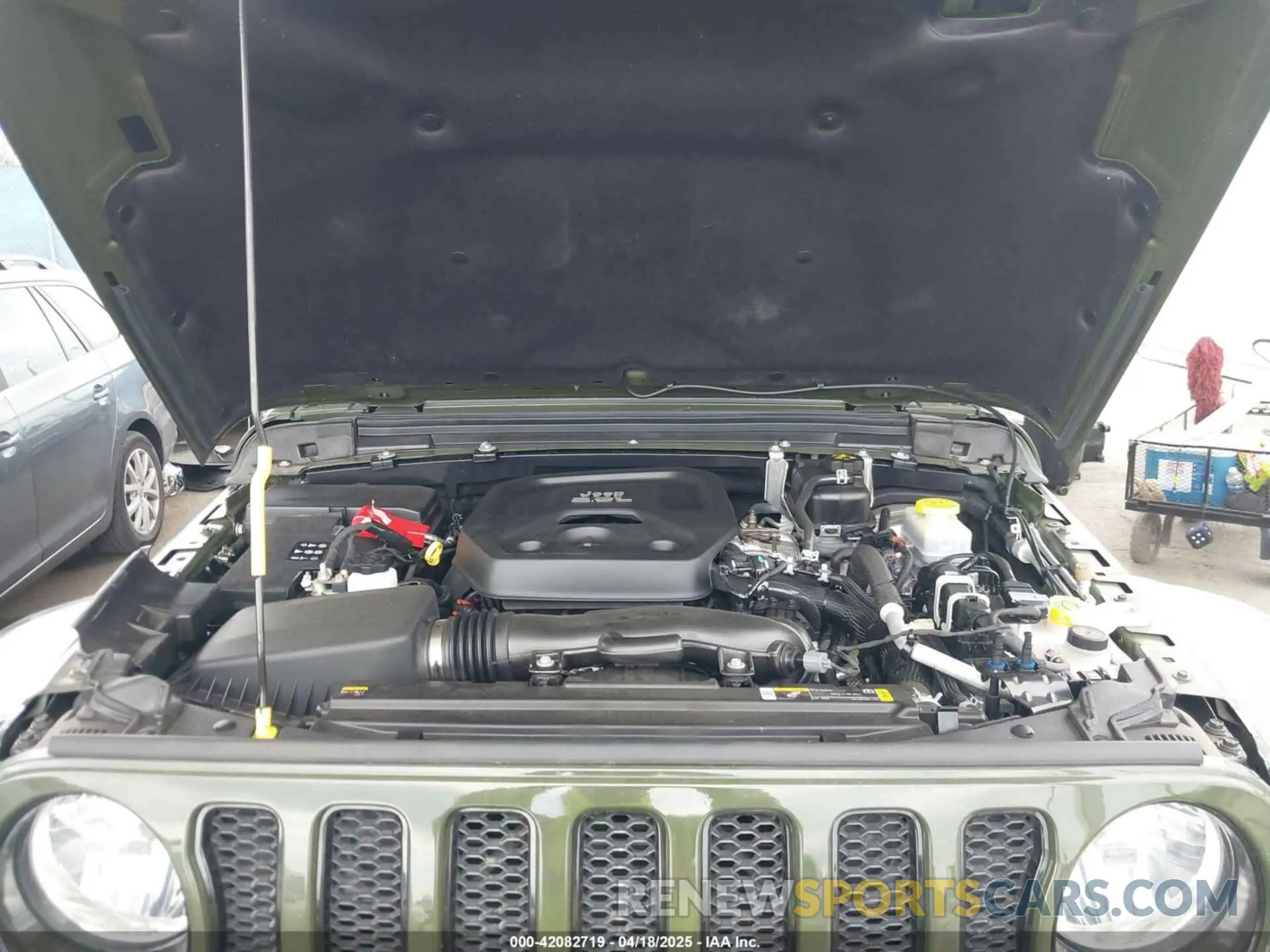 10 Photograph of a damaged car 1C4HJXEN1NW262627 JEEP WRANGLER UNLIMITED 2022