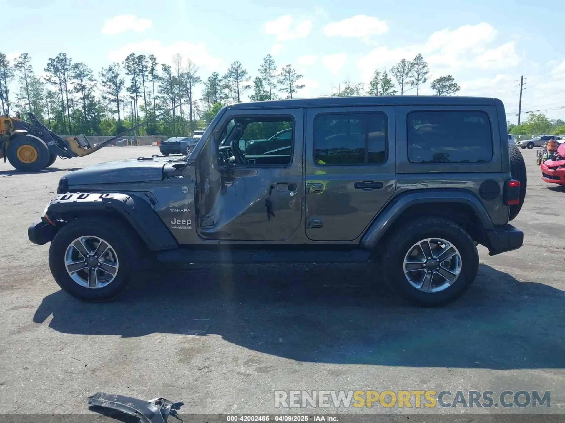 14 Photograph of a damaged car 1C4HJXEN2NW194502 JEEP WRANGLER UNLIMITED 2022