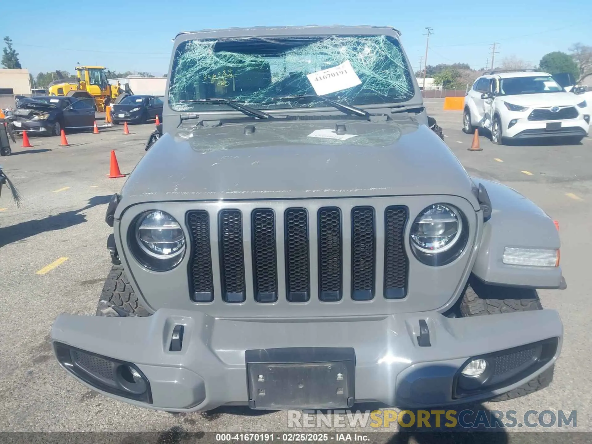 11 Photograph of a damaged car 1C4HJXENXNW138856 JEEP WRANGLER UNLIMITED 2022