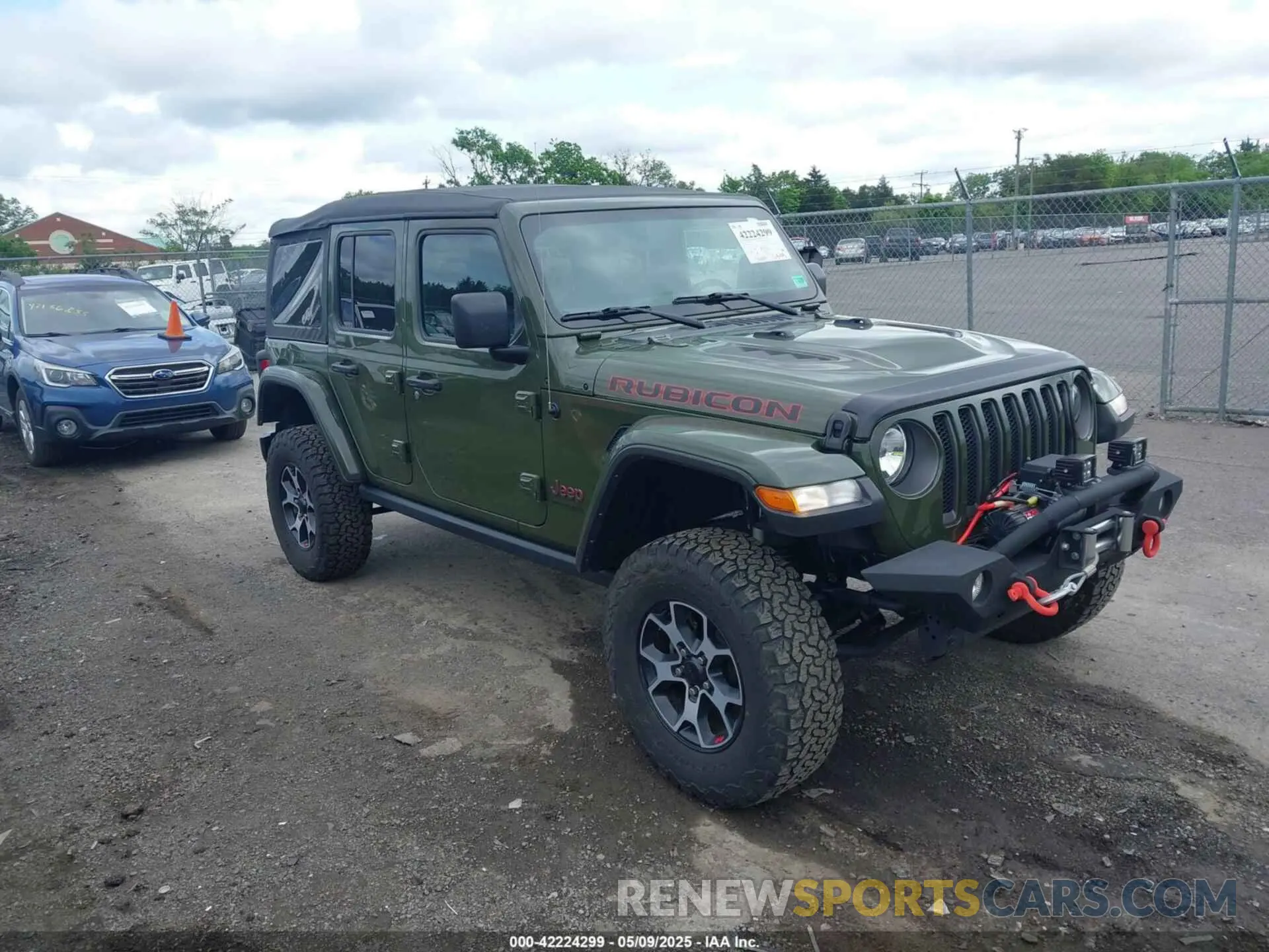 1 Фотография поврежденного автомобиля 1C4HJXFG5NW127263 JEEP WRANGLER UNLIMITED 2022