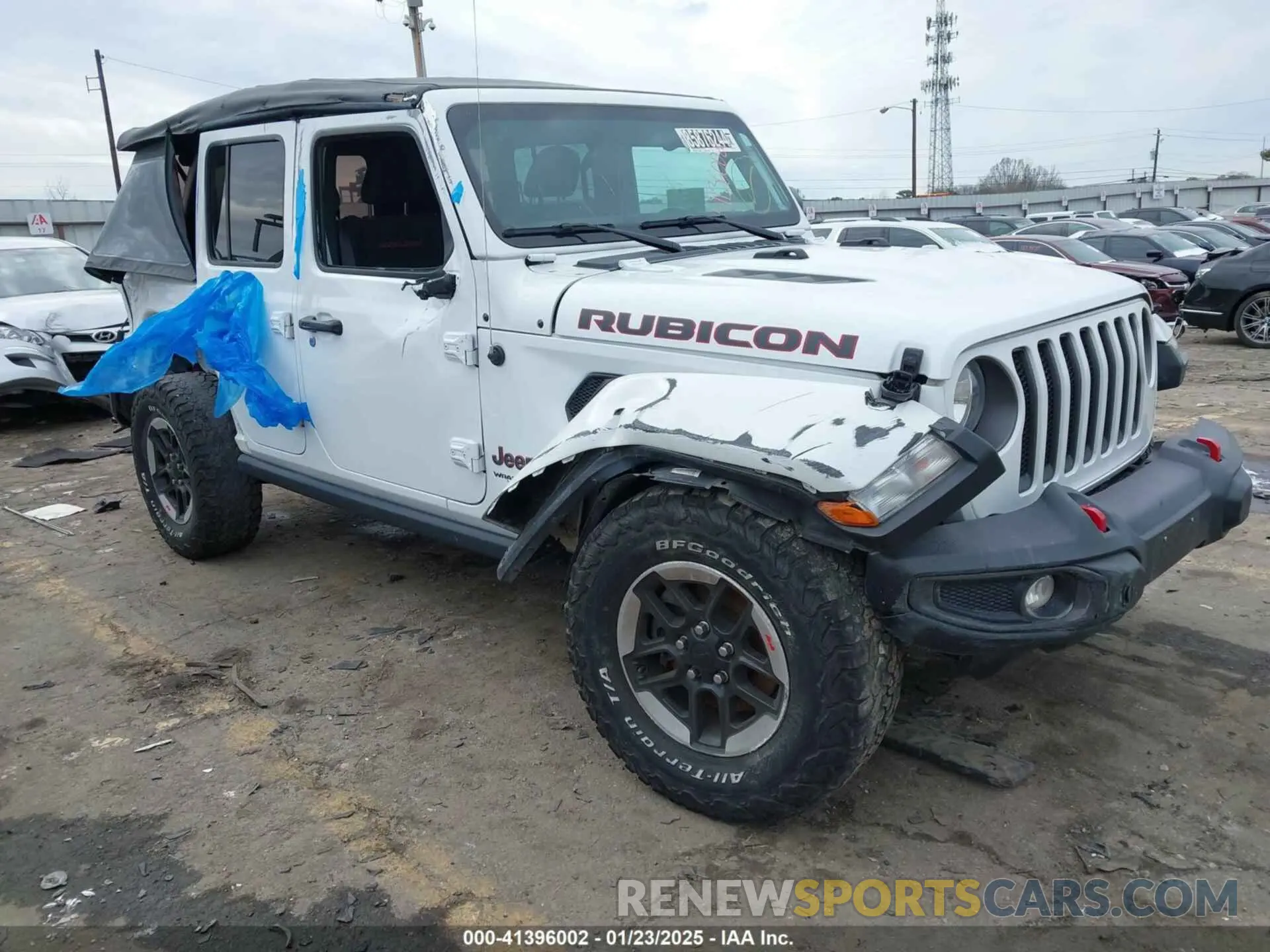 1 Фотография поврежденного автомобиля 1C4HJXFN4NW123610 JEEP WRANGLER UNLIMITED 2022