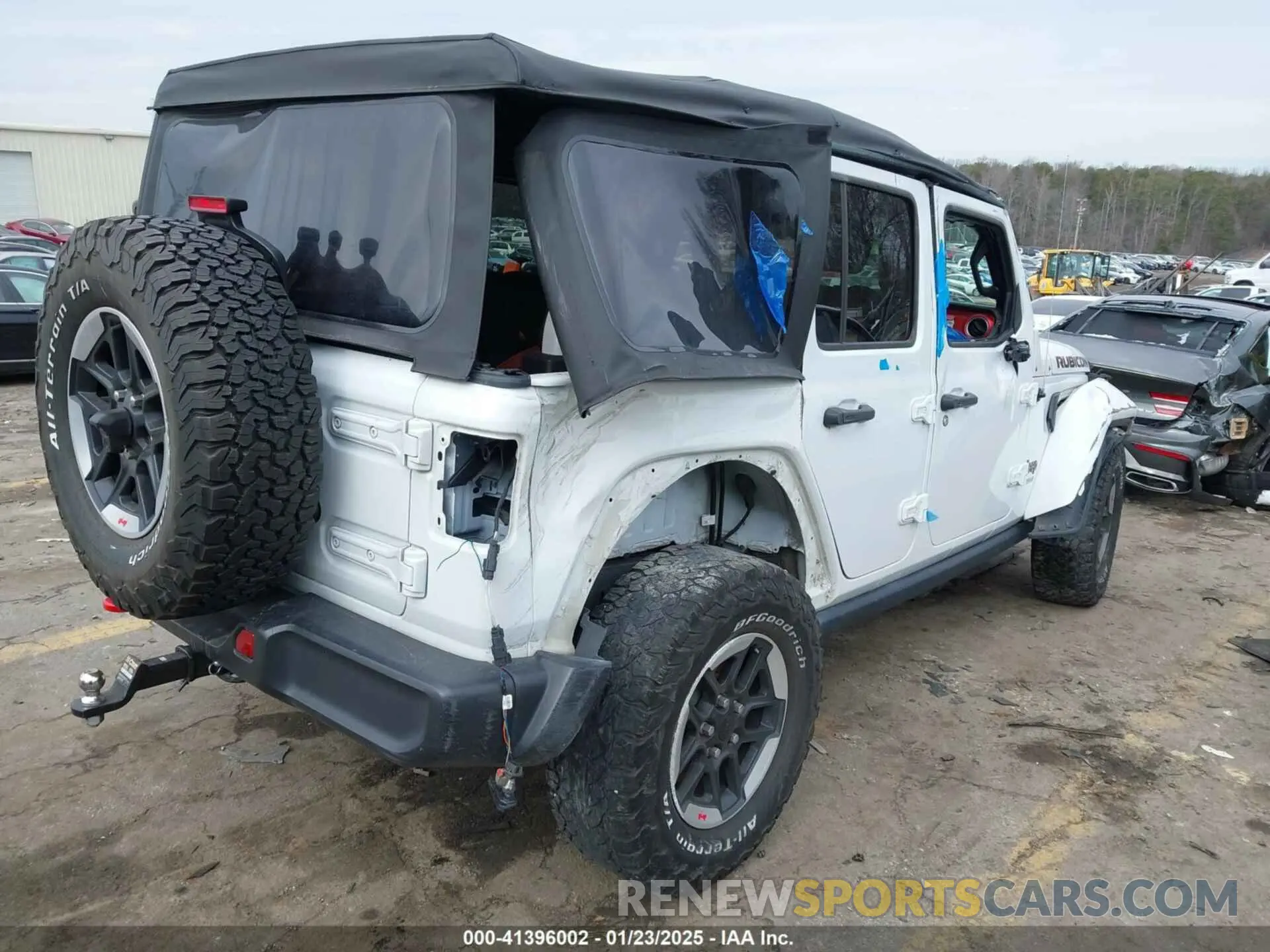 4 Фотография поврежденного автомобиля 1C4HJXFN4NW123610 JEEP WRANGLER UNLIMITED 2022