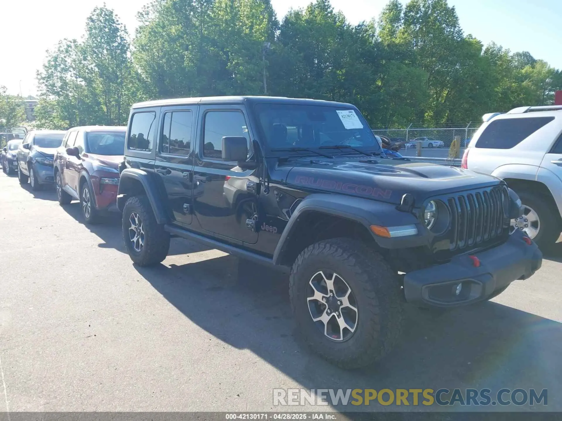 1 Photograph of a damaged car 1C4HJXFNXNW149063 JEEP WRANGLER UNLIMITED 2022