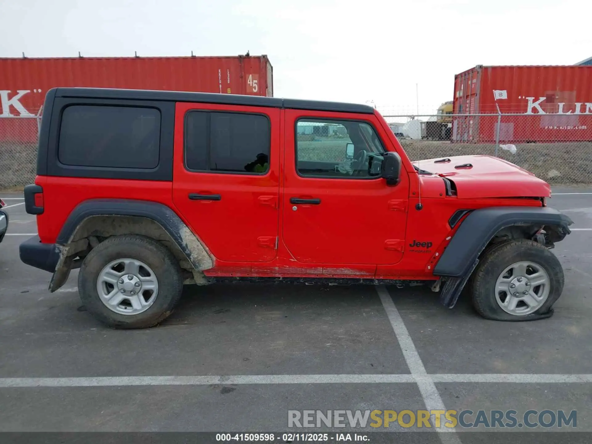 13 Photograph of a damaged car 1C4HJXKN6NW149177 JEEP WRANGLER UNLIMITED 2022