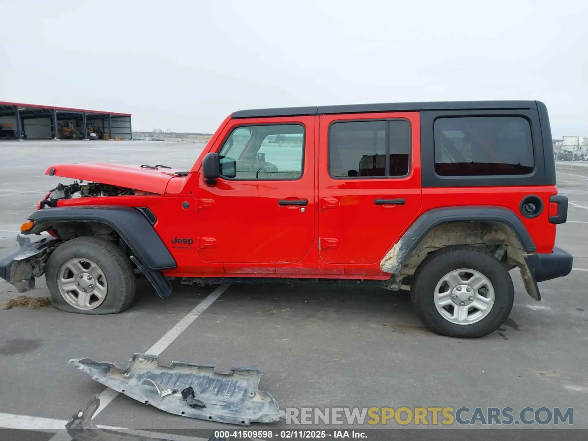14 Photograph of a damaged car 1C4HJXKN6NW149177 JEEP WRANGLER UNLIMITED 2022