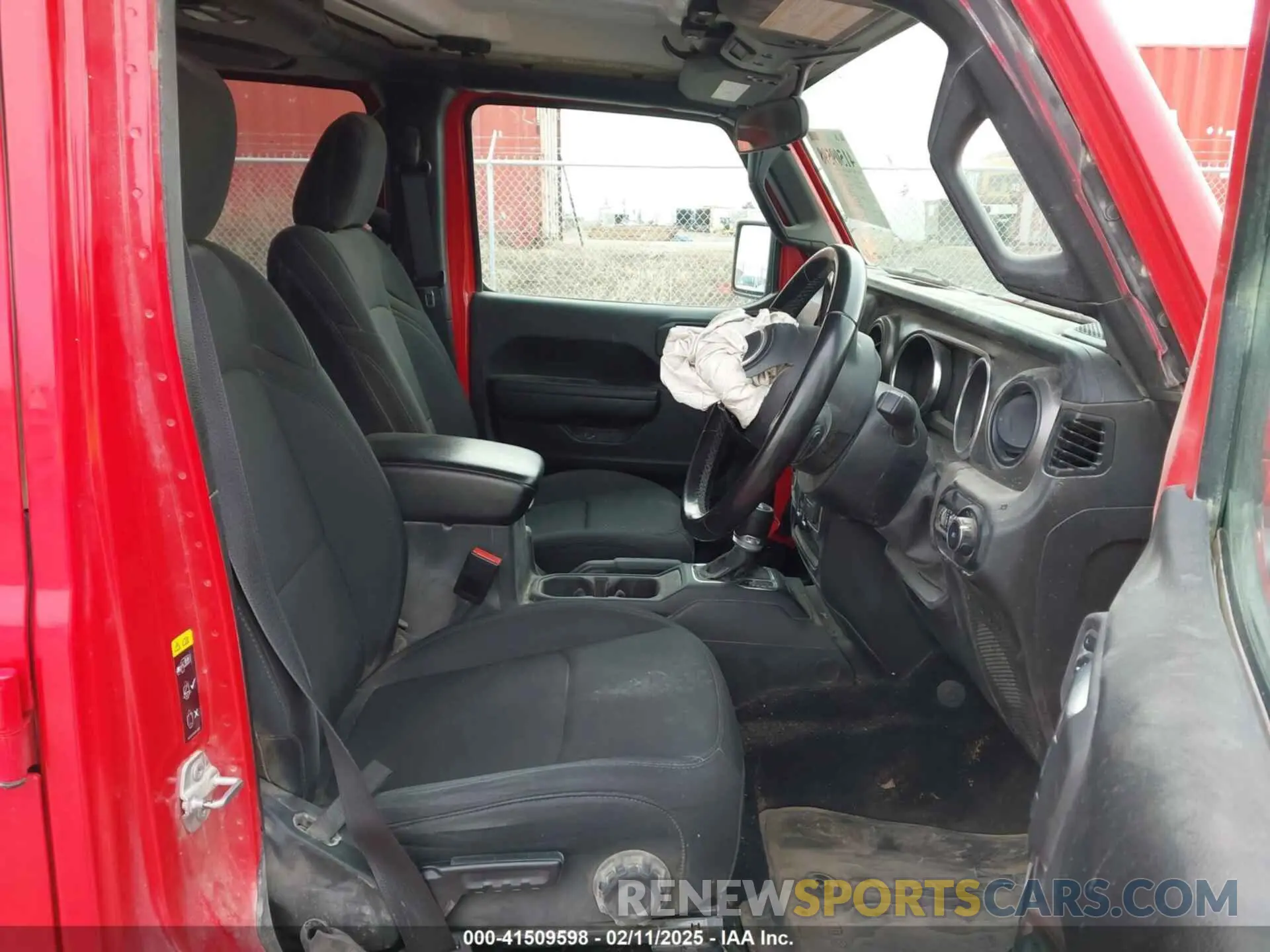 5 Photograph of a damaged car 1C4HJXKN6NW149177 JEEP WRANGLER UNLIMITED 2022