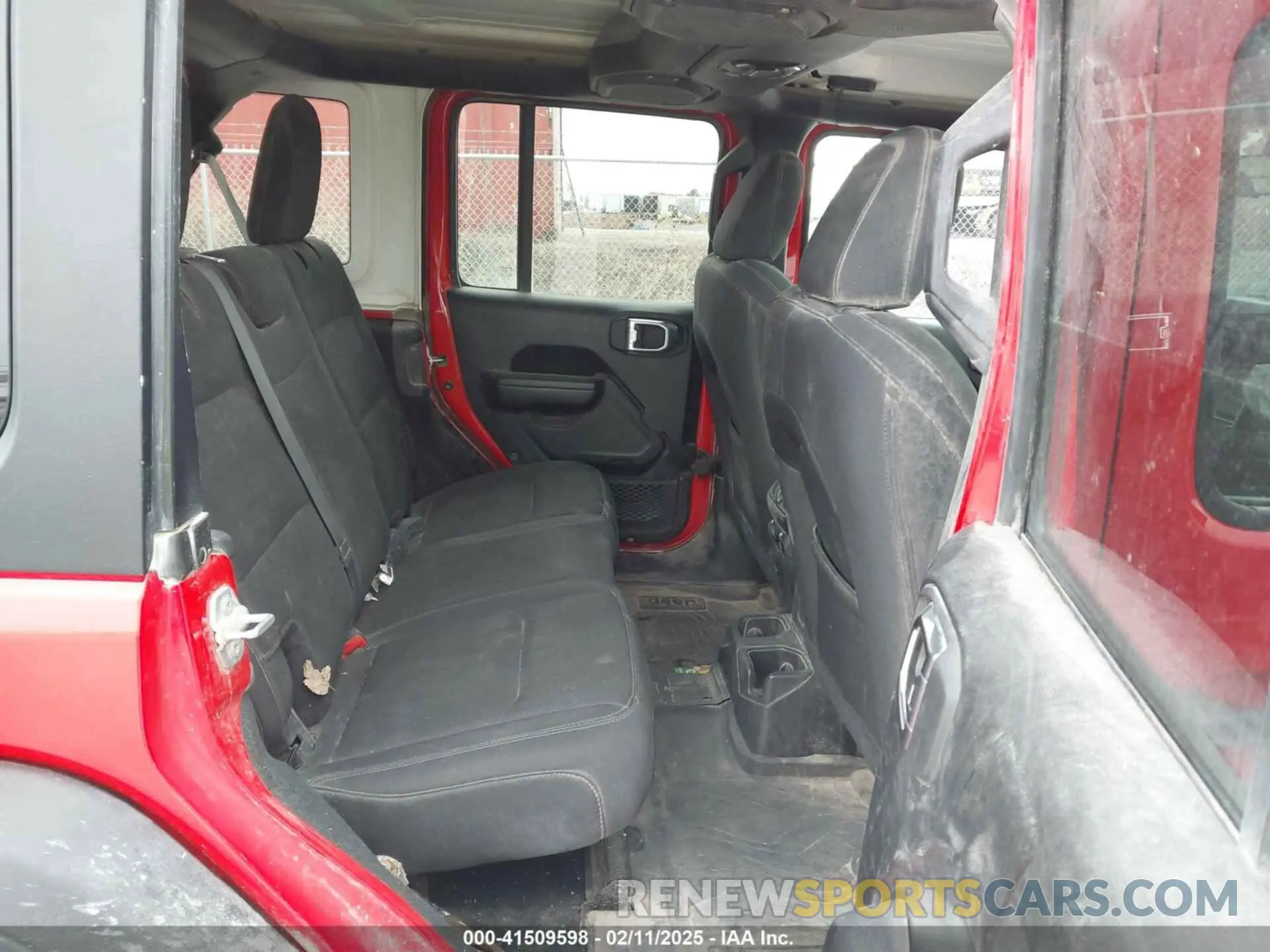 8 Photograph of a damaged car 1C4HJXKN6NW149177 JEEP WRANGLER UNLIMITED 2022