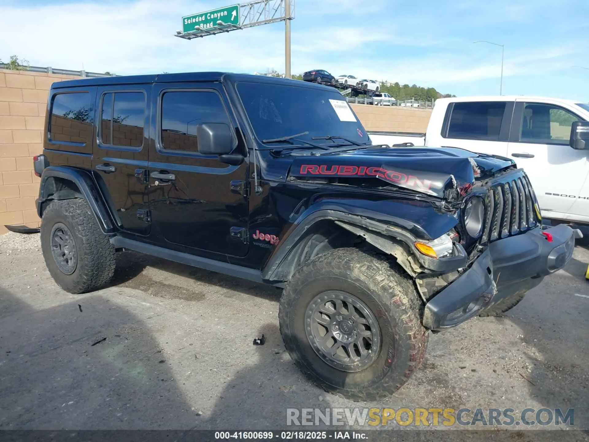 1 Фотография поврежденного автомобиля 1C4JJXFG2NW218539 JEEP WRANGLER UNLIMITED 2022
