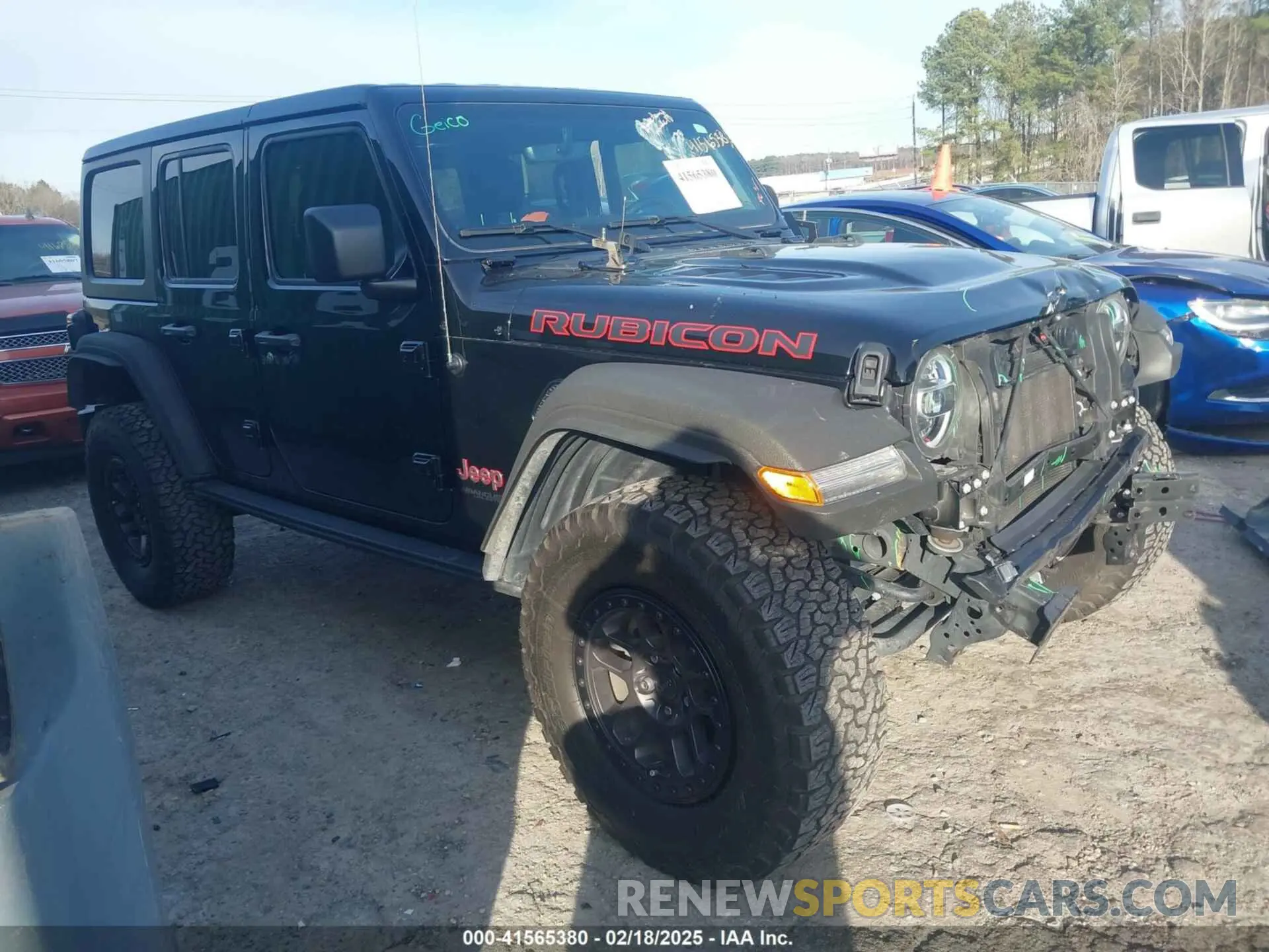 1 Фотография поврежденного автомобиля 1C4JJXFG9NW264028 JEEP WRANGLER UNLIMITED 2022