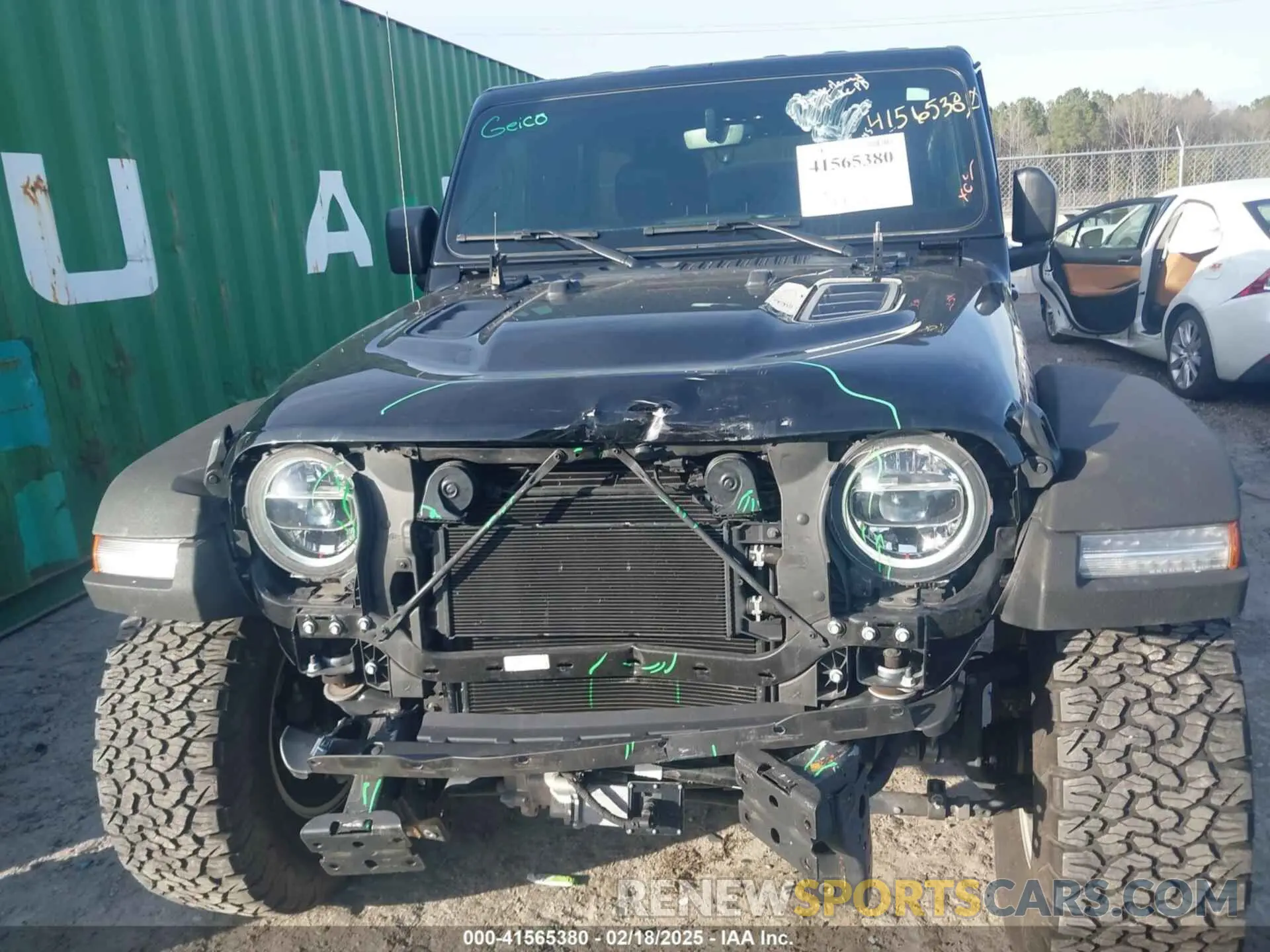 13 Фотография поврежденного автомобиля 1C4JJXFG9NW264028 JEEP WRANGLER UNLIMITED 2022
