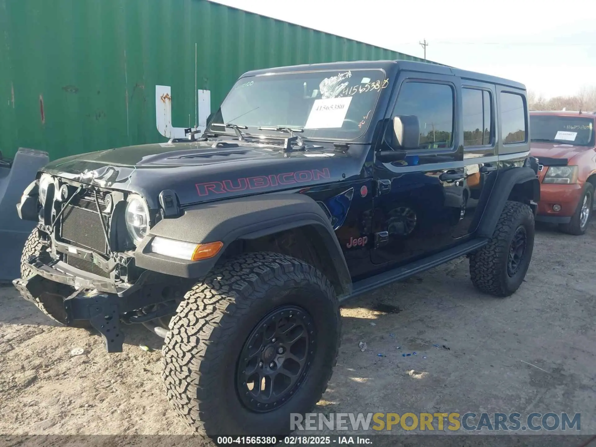 2 Фотография поврежденного автомобиля 1C4JJXFG9NW264028 JEEP WRANGLER UNLIMITED 2022