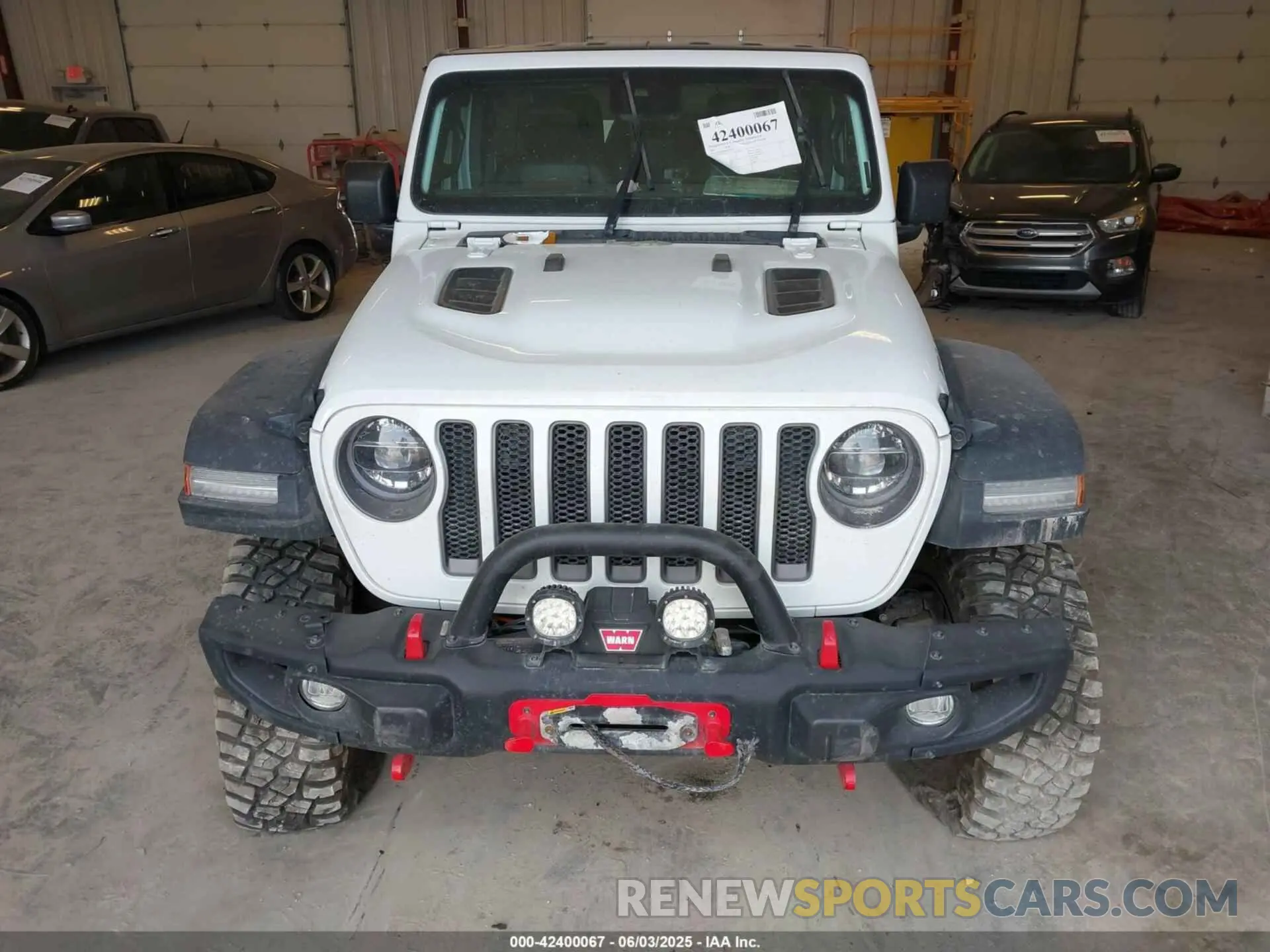 6 Photograph of a damaged car 1C4JJXFM0NW154202 JEEP WRANGLER UNLIMITED 2022