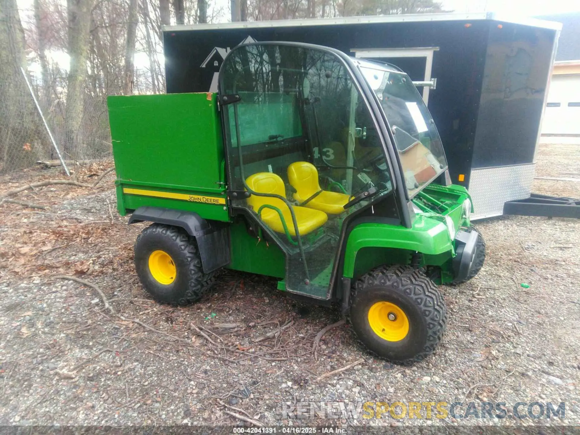 1 Photograph of a damaged car 1M04X2SJELM150682 JOHN DEERE GATOR 4S 4X2 2020