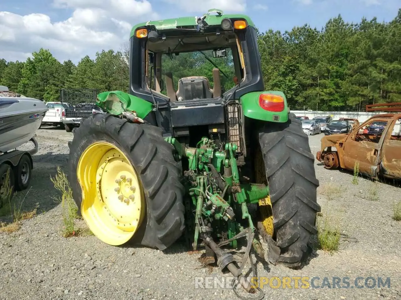 6 Photograph of a damaged car 1L06150MJDH779589 JOHN DEERE TRACTOR 2020