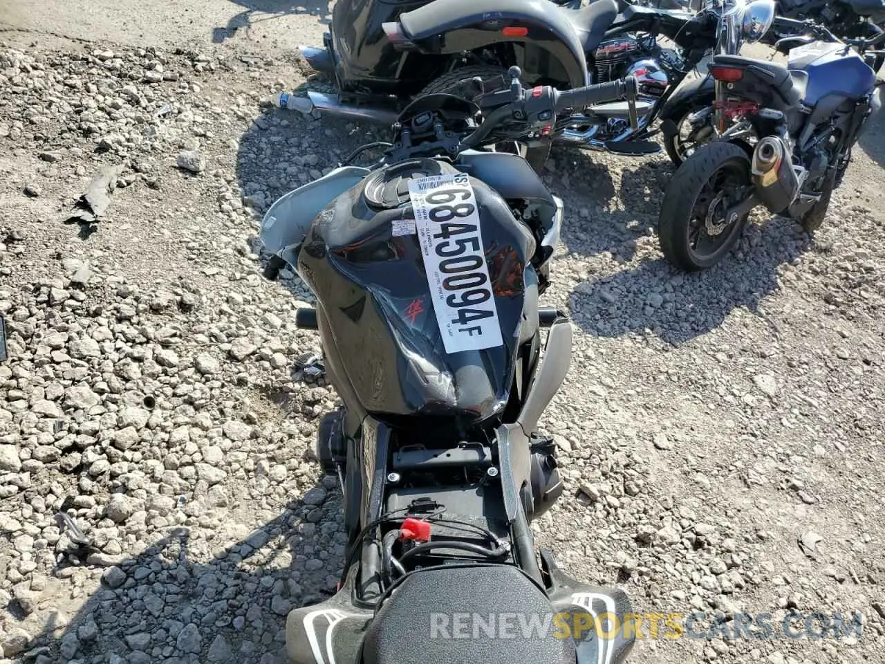 6 Фотография поврежденного автомобиля ML5ZRDF10NDA54691 KAWASAKI ZR900 F 2022
