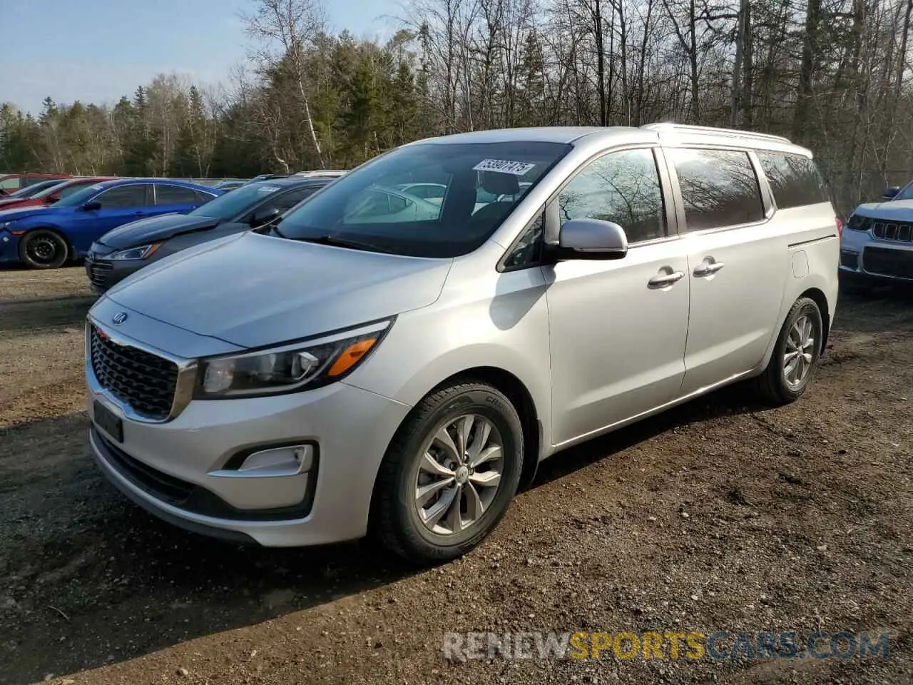 1 Photograph of a damaged car KNDMB5C10K6459218 KIA All Models 2019