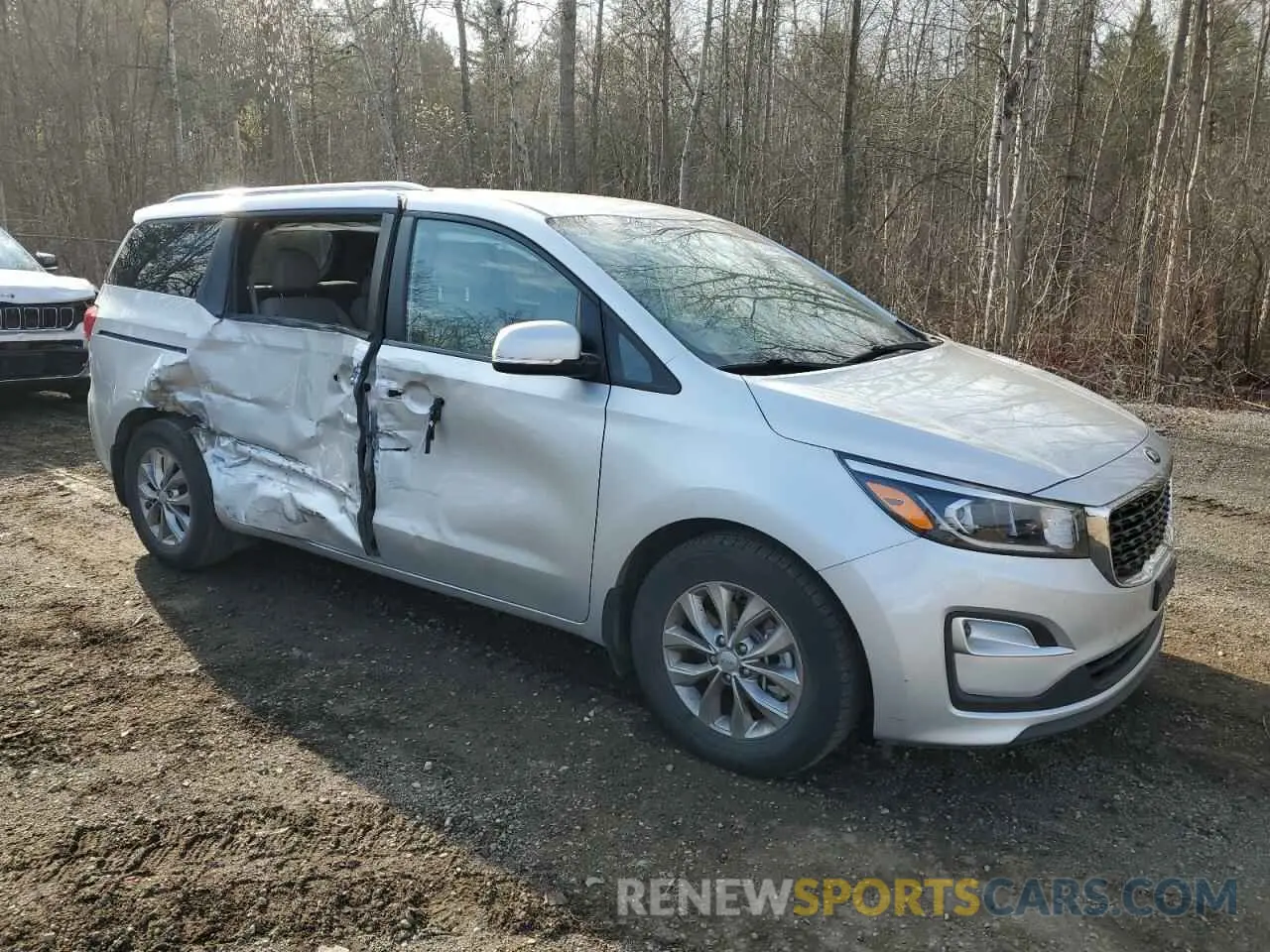 4 Photograph of a damaged car KNDMB5C10K6459218 KIA All Models 2019