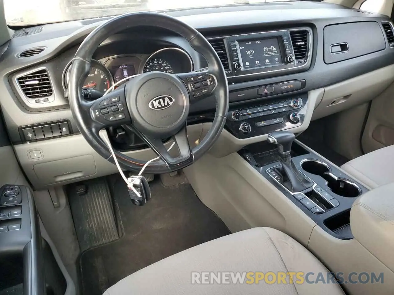 8 Photograph of a damaged car KNDMB5C10K6459218 KIA All Models 2019