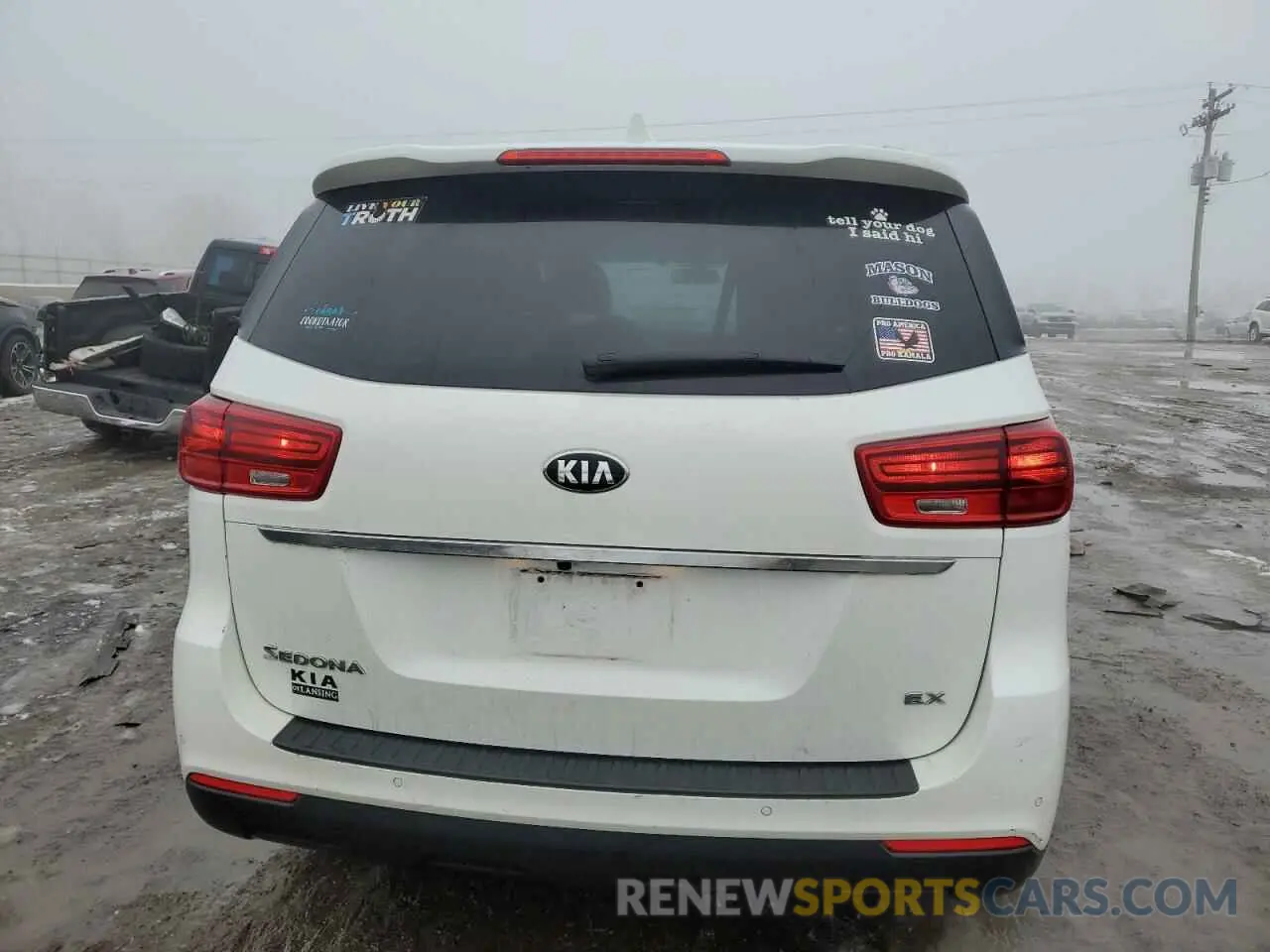 6 Фотография поврежденного автомобиля KNDMB5C13K6493377 KIA All Models 2019