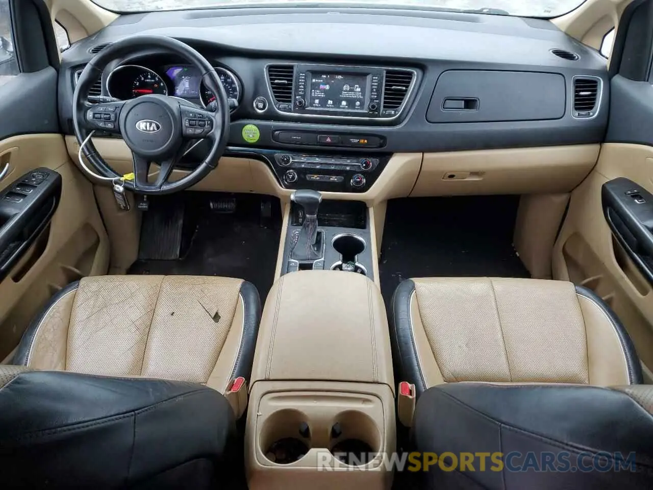 8 Фотография поврежденного автомобиля KNDMB5C13K6493377 KIA All Models 2019