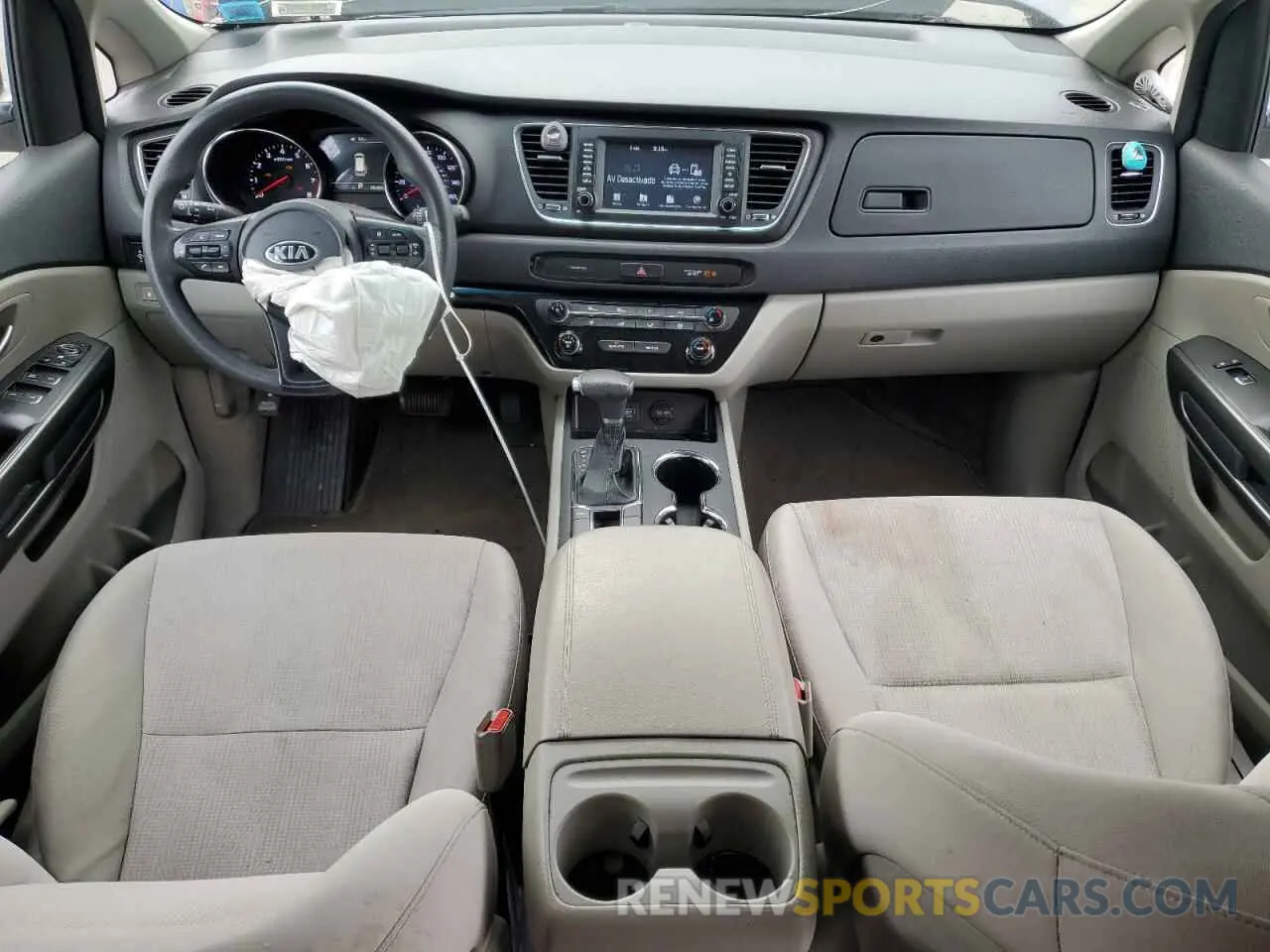8 Фотография поврежденного автомобиля KNDMB5C13K6564982 KIA All Models 2019