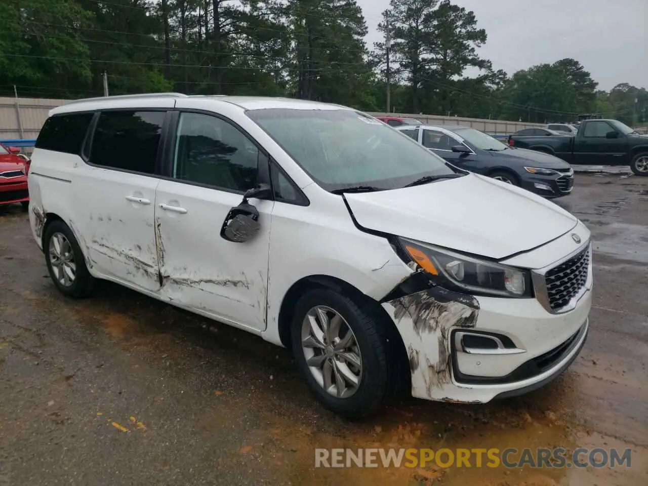 4 Photograph of a damaged car KNDMB5C14K6503365 KIA All Models 2019