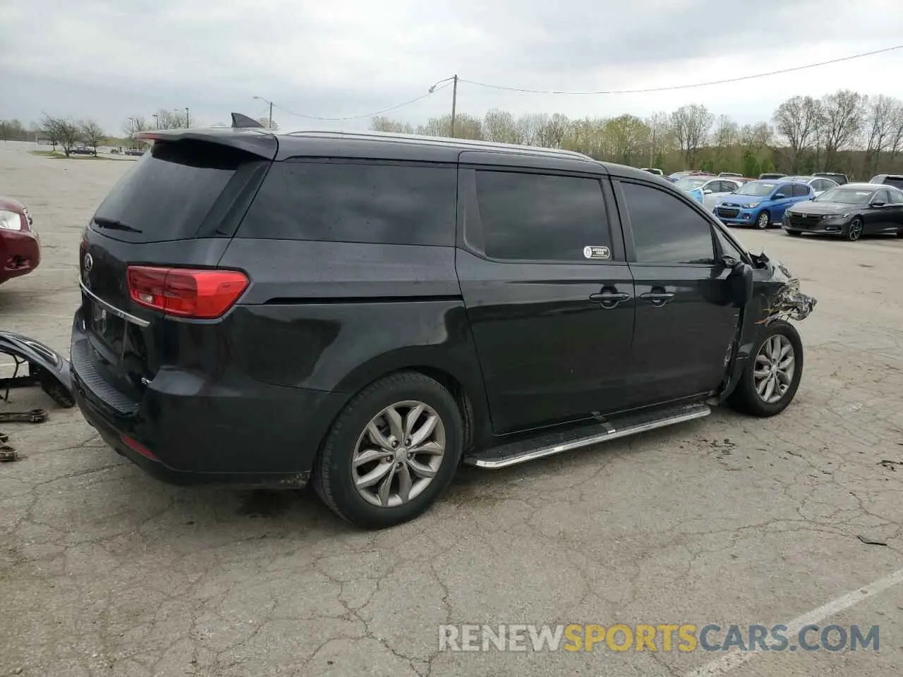 3 Фотография поврежденного автомобиля KNDMB5C15K6557709 KIA All Models 2019