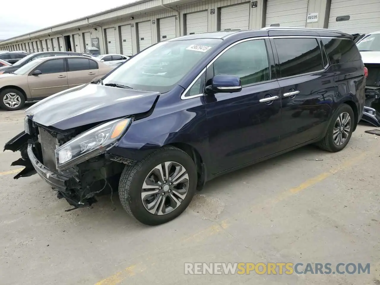 1 Photograph of a damaged car KNDMC5C1XK6538201 KIA All Models 2019
