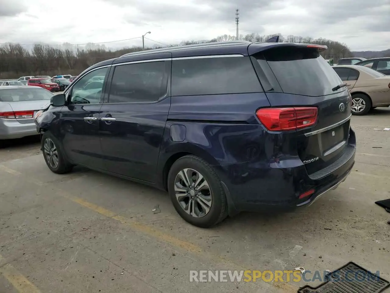 2 Photograph of a damaged car KNDMC5C1XK6538201 KIA All Models 2019