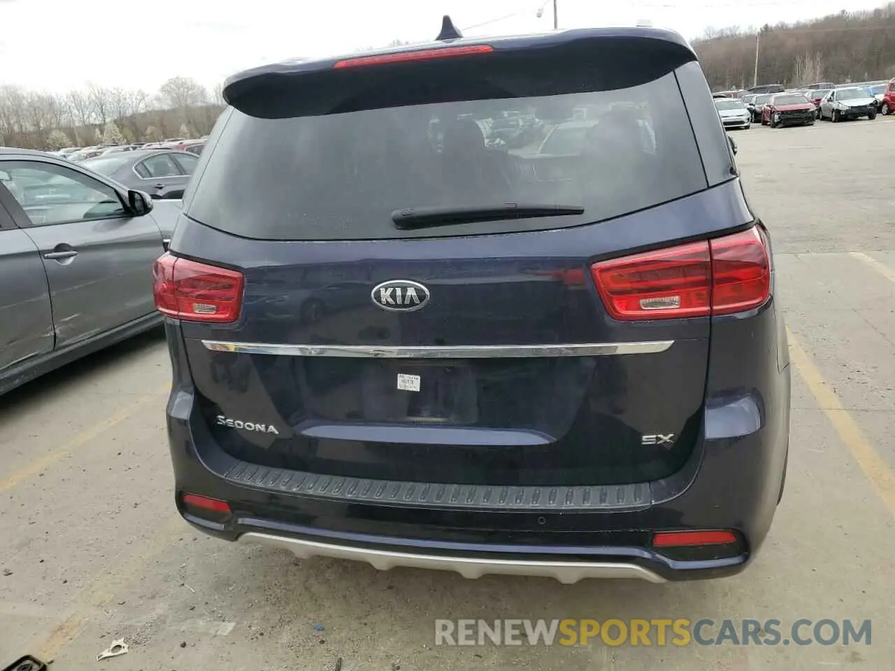 6 Photograph of a damaged car KNDMC5C1XK6538201 KIA All Models 2019