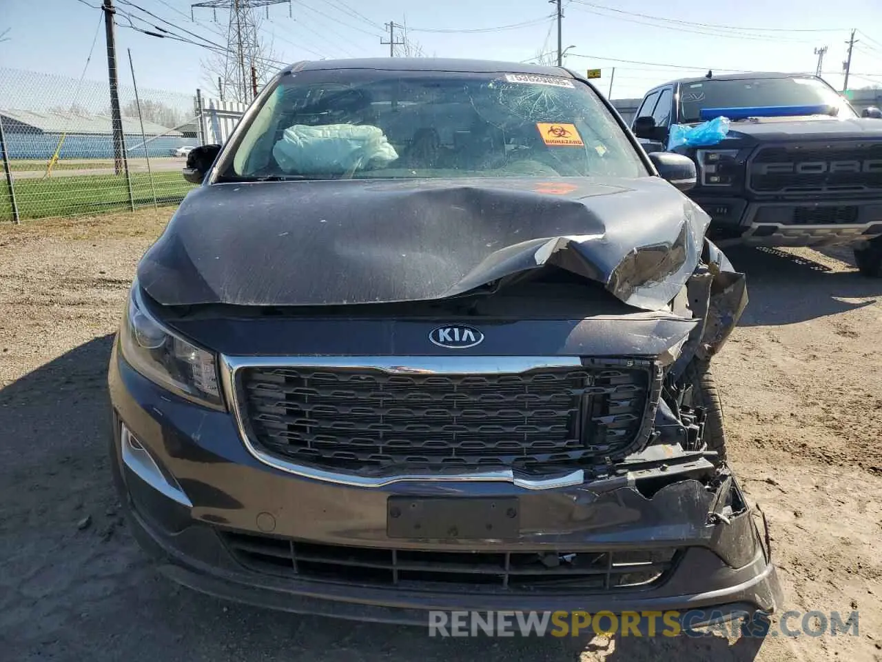 5 Photograph of a damaged car KNDMB5C12L6574016 KIA All Models 2020