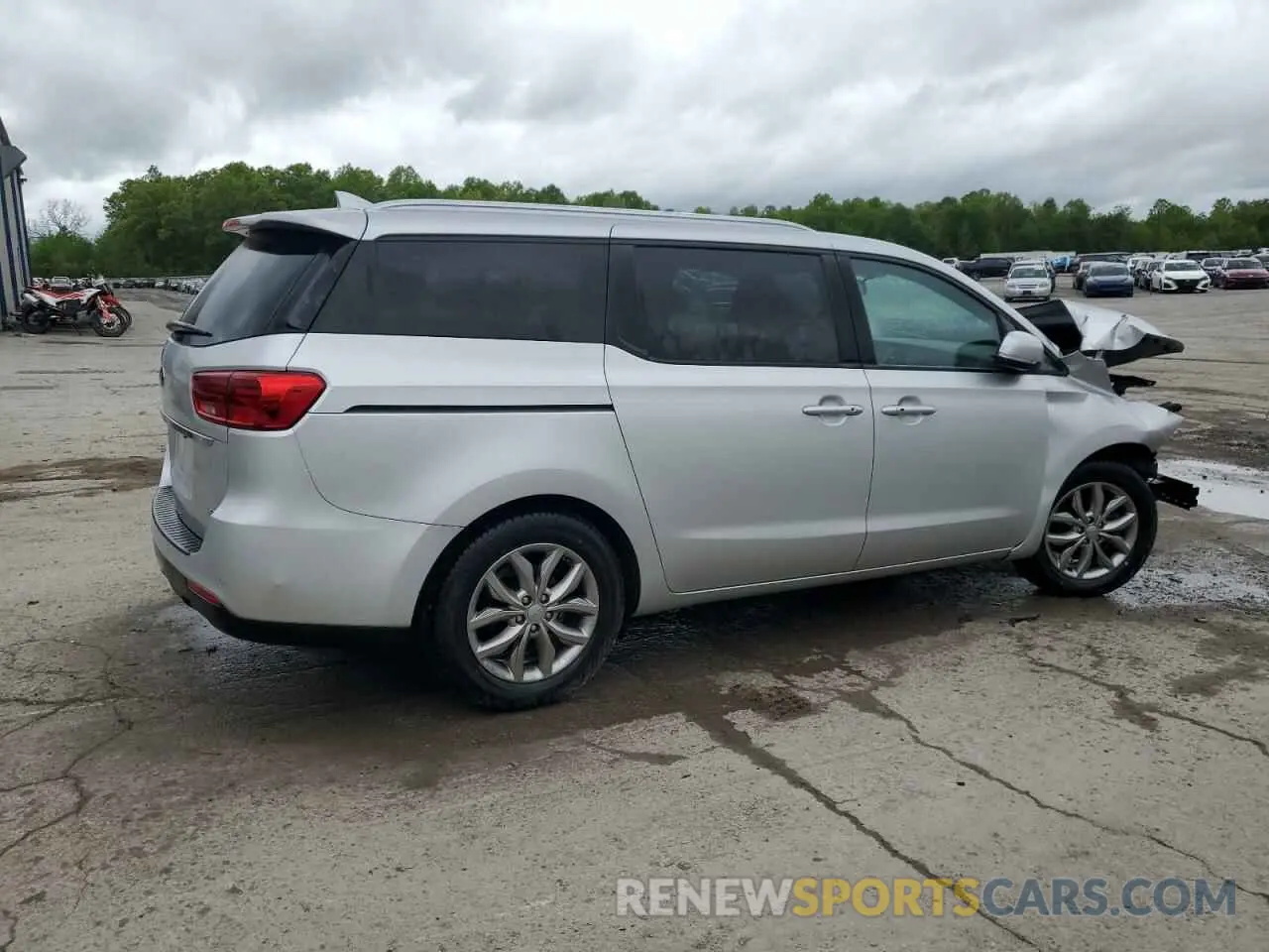 3 Photograph of a damaged car KNDMB5C12L6634487 KIA All Models 2020