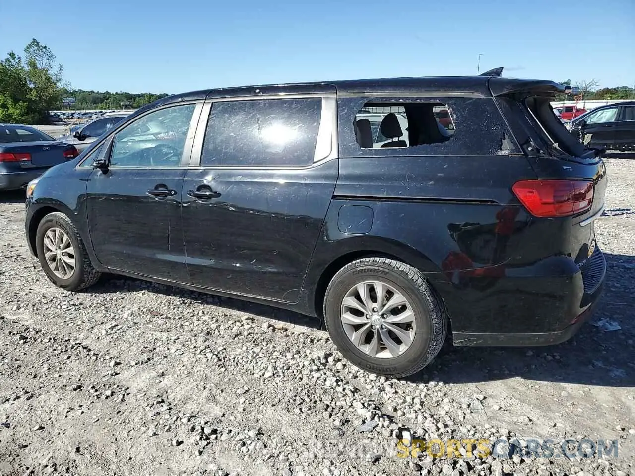 2 Photograph of a damaged car KNDMB5C17L6581785 KIA All Models 2020