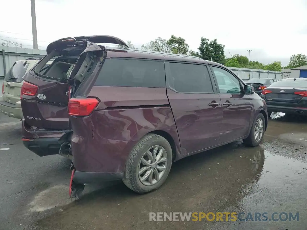 3 Photograph of a damaged car KNDMB5C17L6609116 KIA All Models 2020