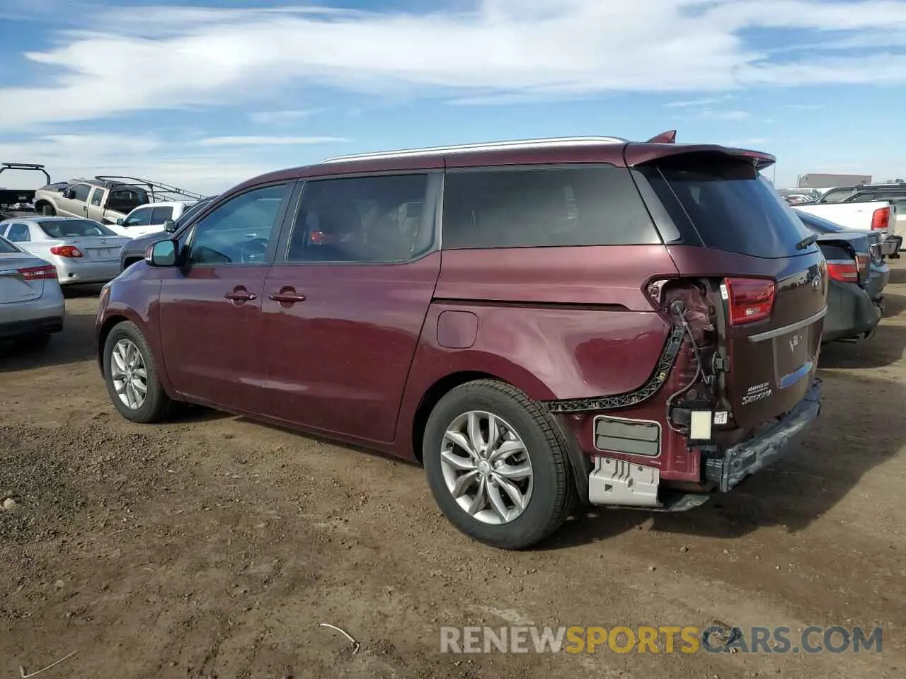 2 Фотография поврежденного автомобиля KNDMB5C17L6647865 KIA All Models 2020