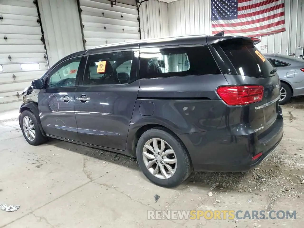 2 Photograph of a damaged car KNDMC5C16L6607032 KIA All Models 2020
