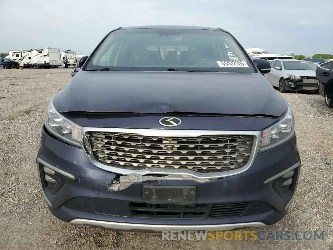 5 Photograph of a damaged car KNDMC5C19L6597855 KIA All Models 2020