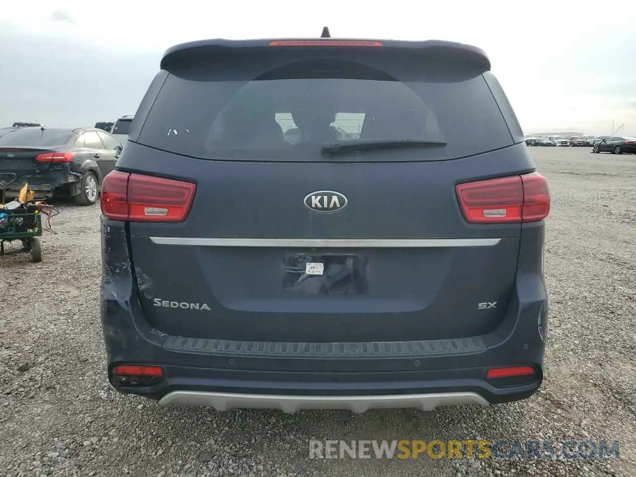 6 Photograph of a damaged car KNDMC5C19L6597855 KIA All Models 2020
