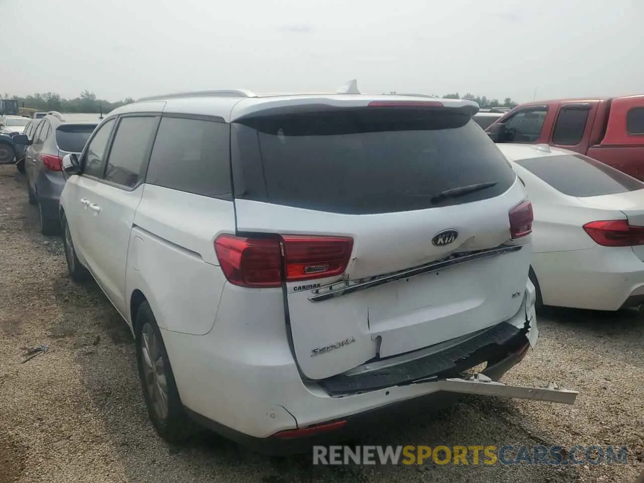 2 Photograph of a damaged car KNDMB5C17M6673366 KIA All Models 2021